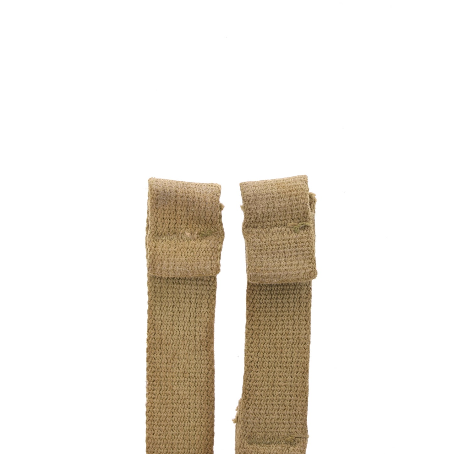 WWII U.S. M-1 Helmet Chinstraps with OD#3 Webbing