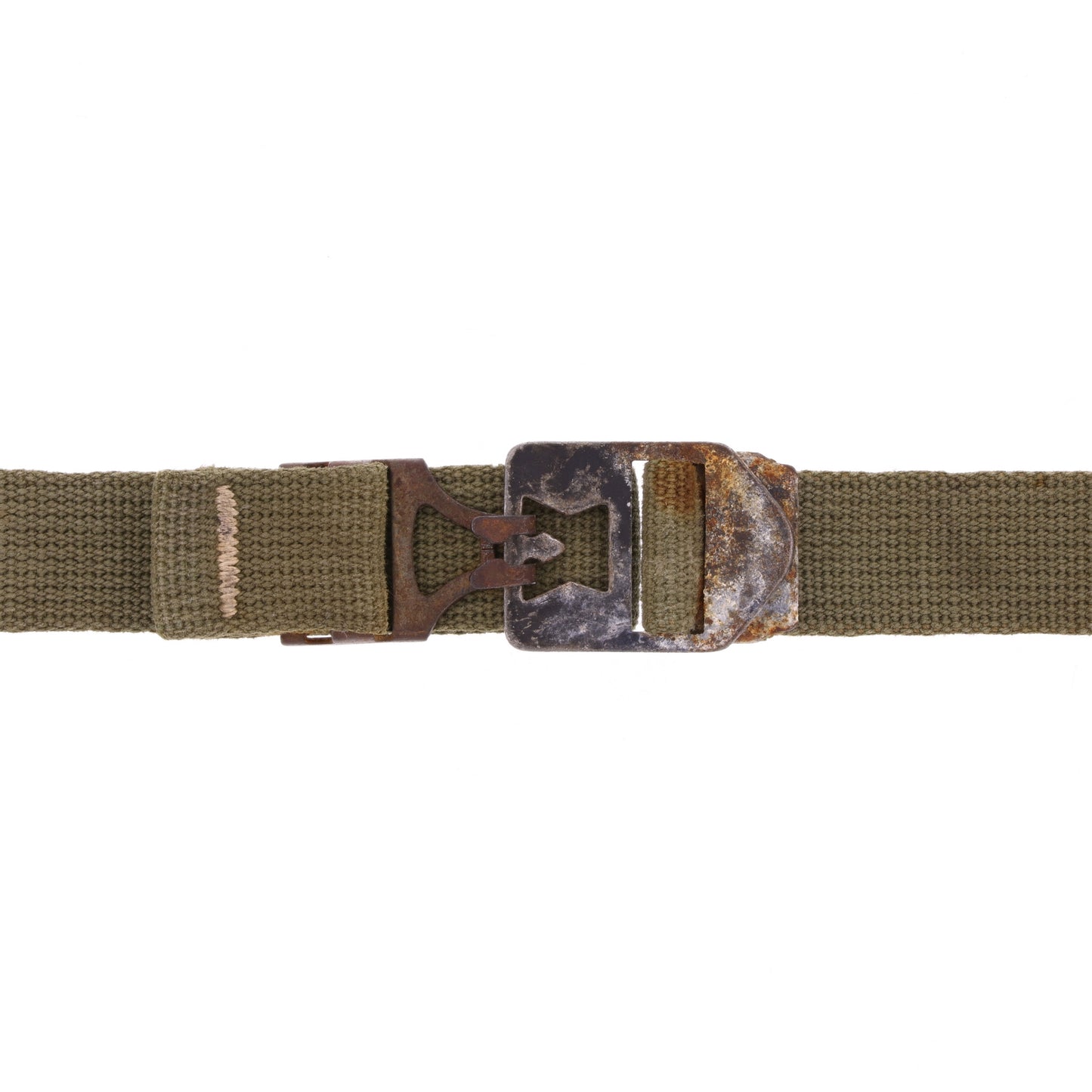 WWII U.S. M-1 Helmet Chinstraps with OD#7 Webbing