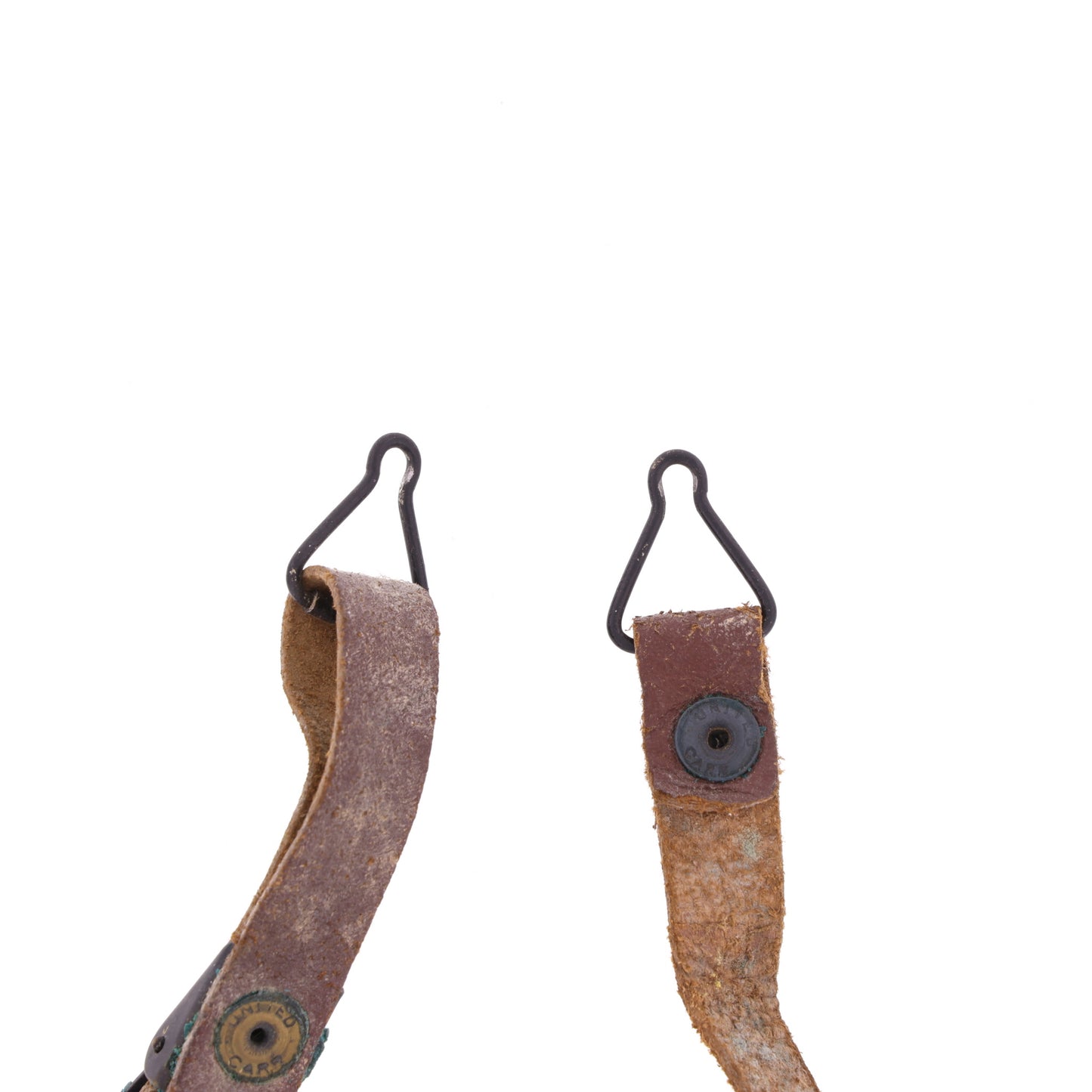 WWII U.S. M-1 Helmet Liner Leather Chinstrap with Black Buckle