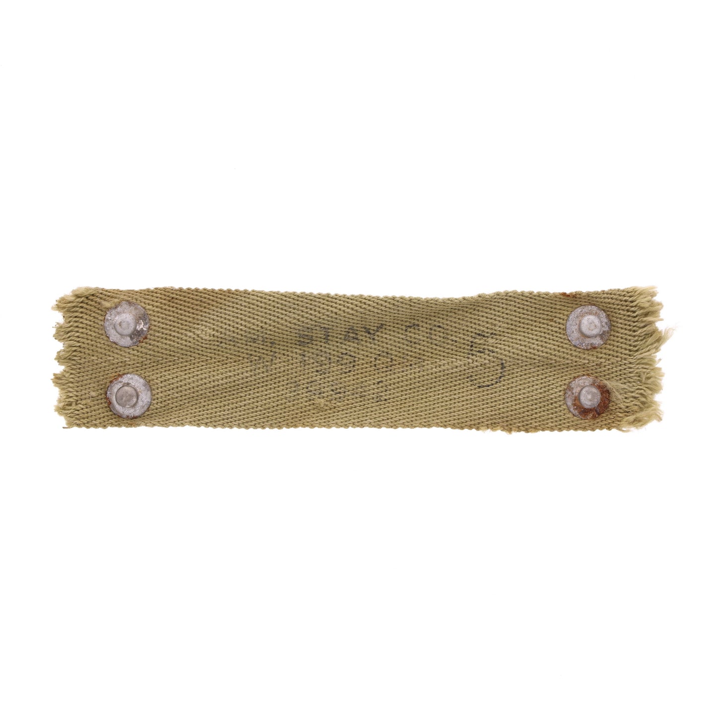 WWII U.S. M-1 Helmet Liner Neckband by American Stay Co. (Size 5)