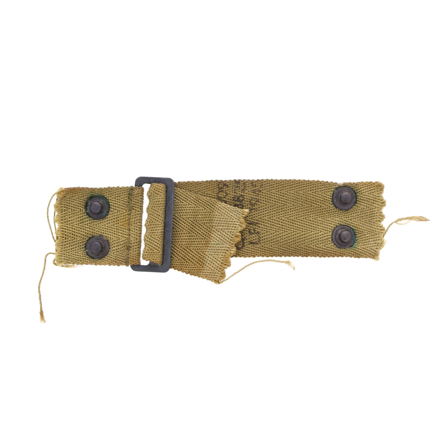 WWII U.S. M-1 Helmet Liner Neckband by Lapeer Fabricators, Inc. (Adjustable)