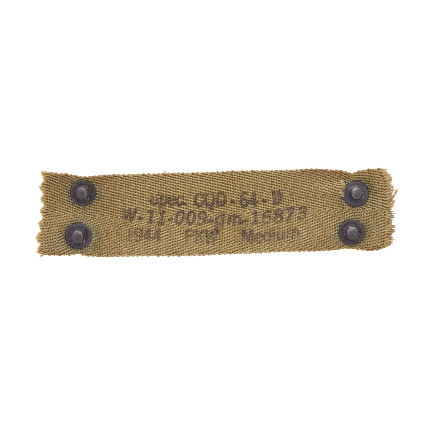 WWII U.S. M-1 Helmet Liner Neckband by Paul K. Weil Co. (Size Medium)