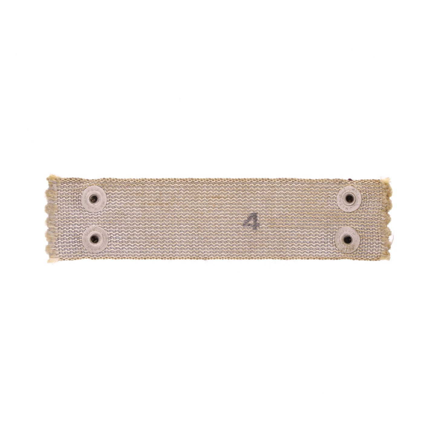 WWII U.S. M-1 Helmet Liner Rayon Neckband (Size 4)