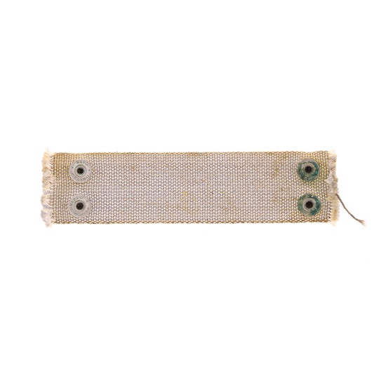 WWII U.S. M-1 Helmet Liner Rayon Neckband by Vogt Manufacturing Corp. (Cut from Headband)
