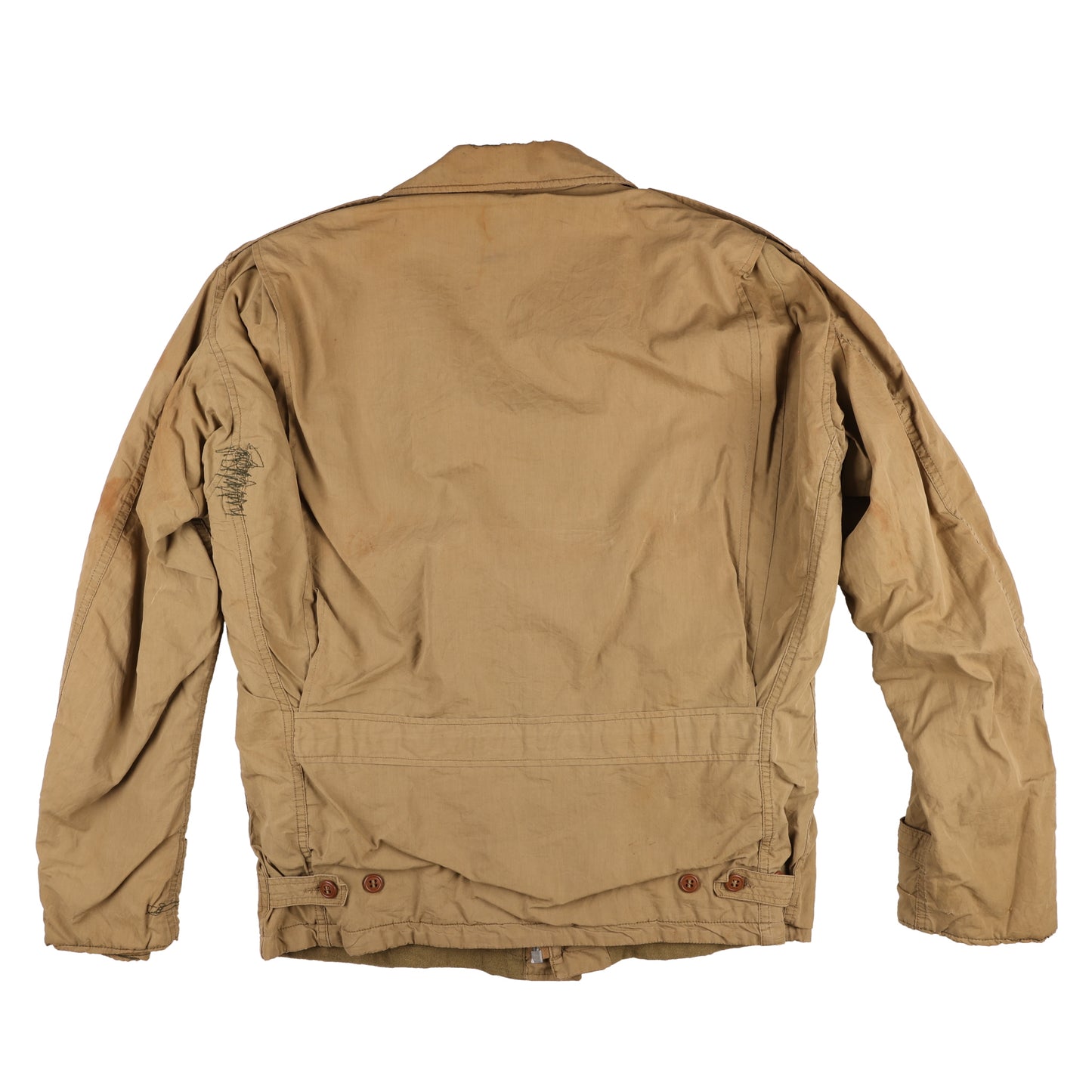 WWII U.S. M1941 Field Jacket Marked with Laundry Number
