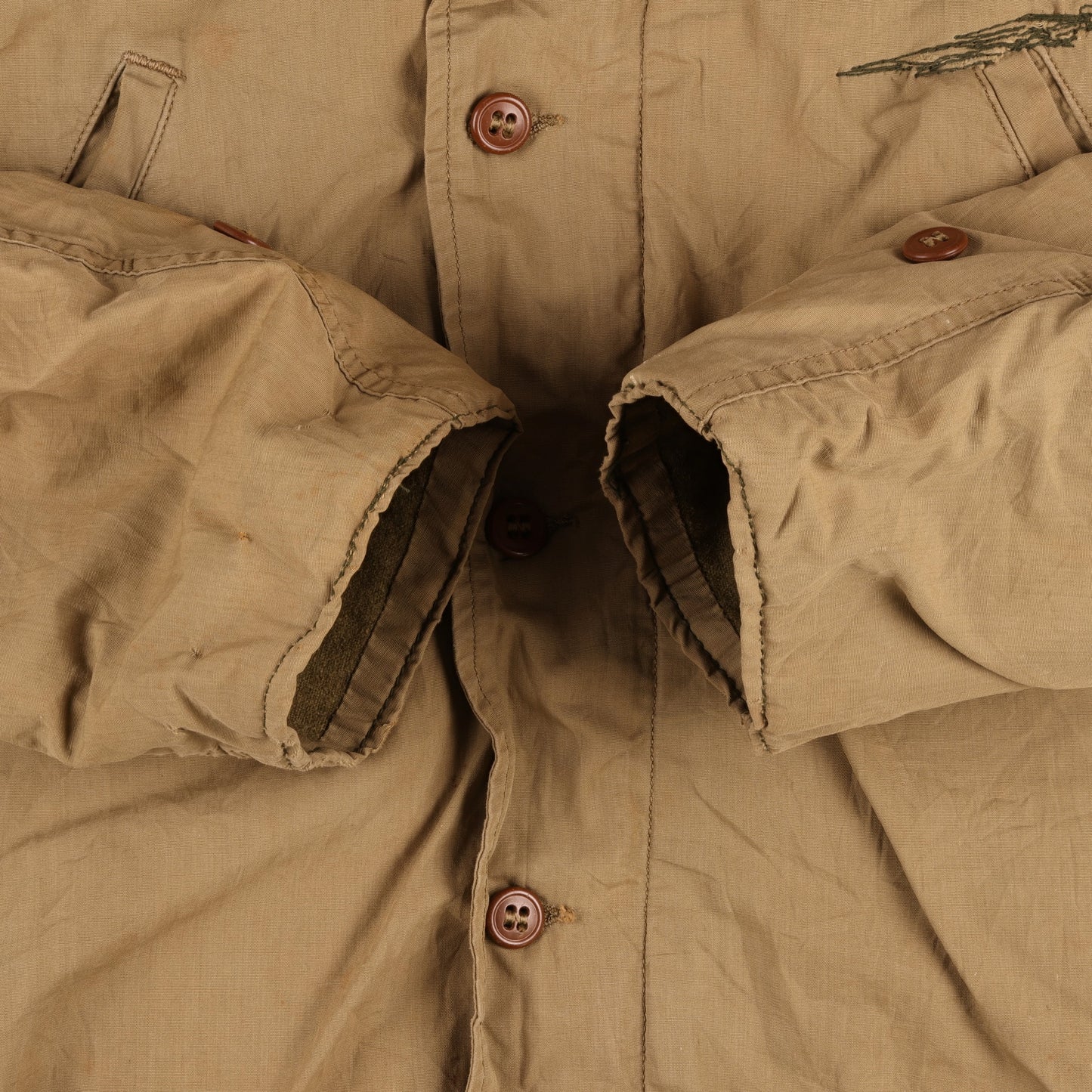 WWII U.S. M1941 Field Jacket Marked with Laundry Number