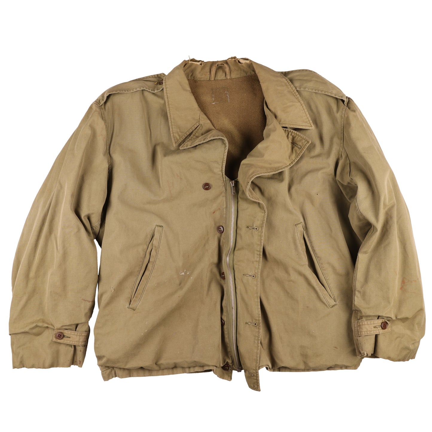 WWII U.S. M1941 Field Jacket Named to "JOHN P. DUNN"