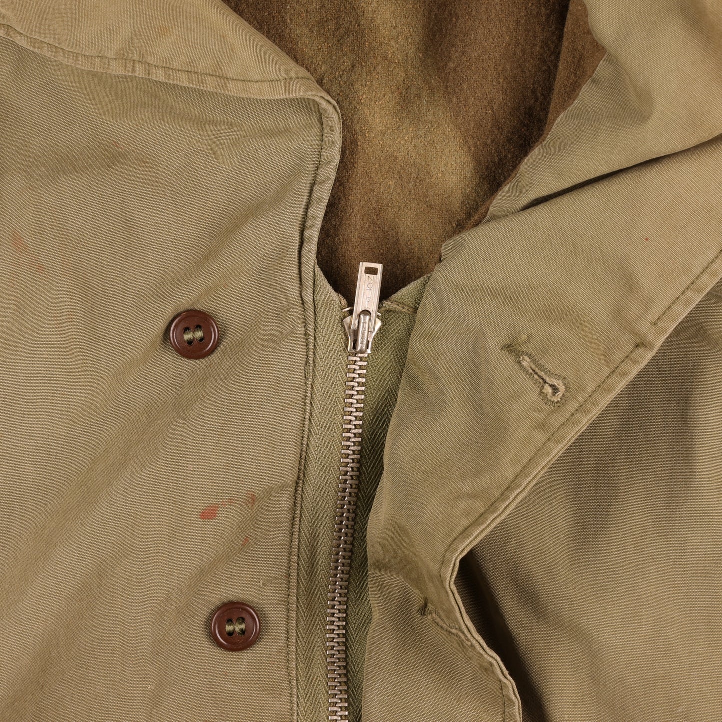 WWII U.S. M1941 Field Jacket Named to "JOHN P. DUNN"