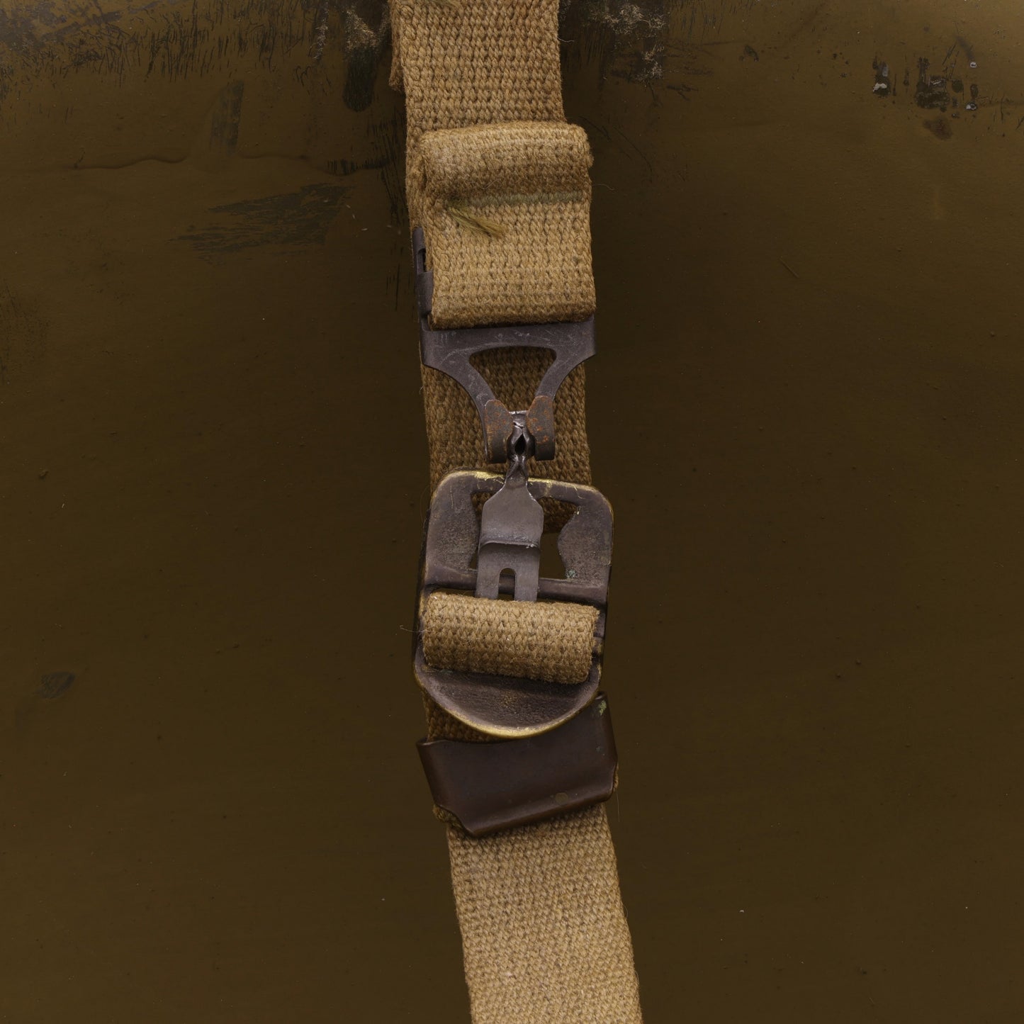 WWII U.S. McCord Fixed Loop M-1 Helmet Shell (1941-42)