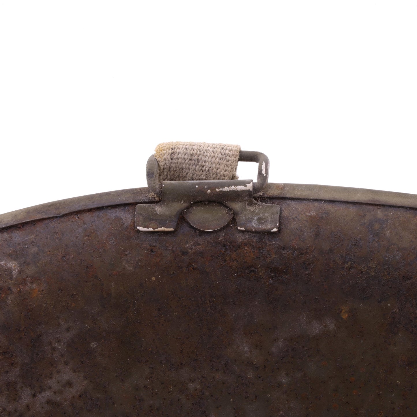WWII U.S. McCord Front Seam Swivel Loop M-1 Helmet Shell (1944)