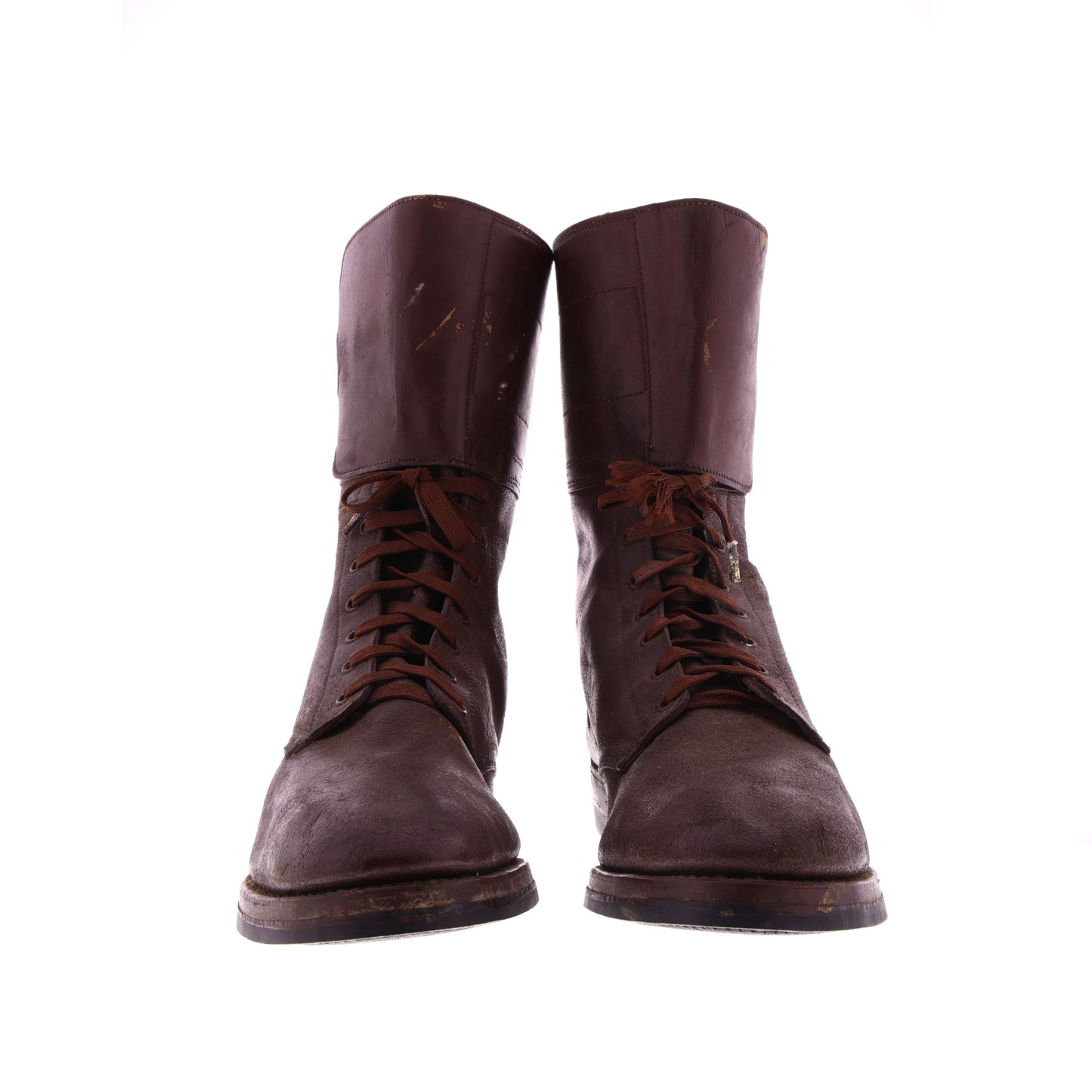 WWII U.S. Women's Army Corps (WAC) & Nurse M-1943 Double Buckle Boots (Size 10.5)