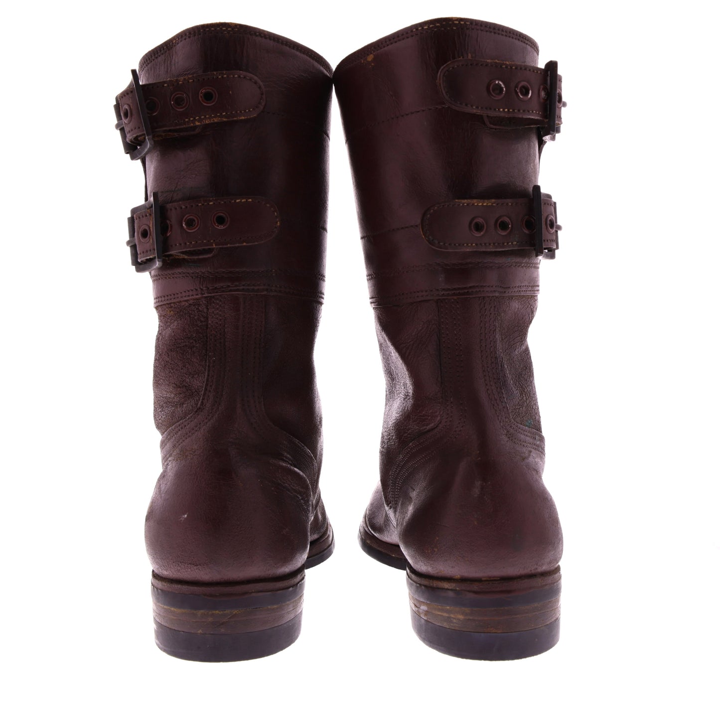 WWII U.S. Women's Army Corps (WAC) & Nurse M-1943 Double Buckle Boots (Size 10.5)