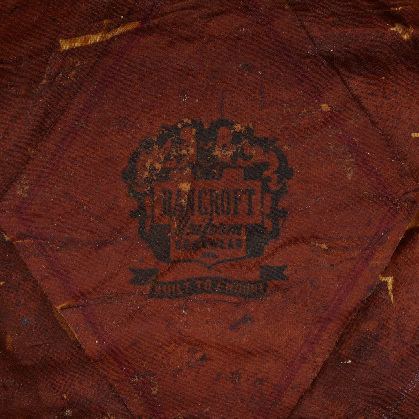 WWII USAAF Officer's Khaki "Flighter" Crusher Cap by Bancroft Cap Co. Identified to Lt. William D. Porterfield (Size 6 1/2)