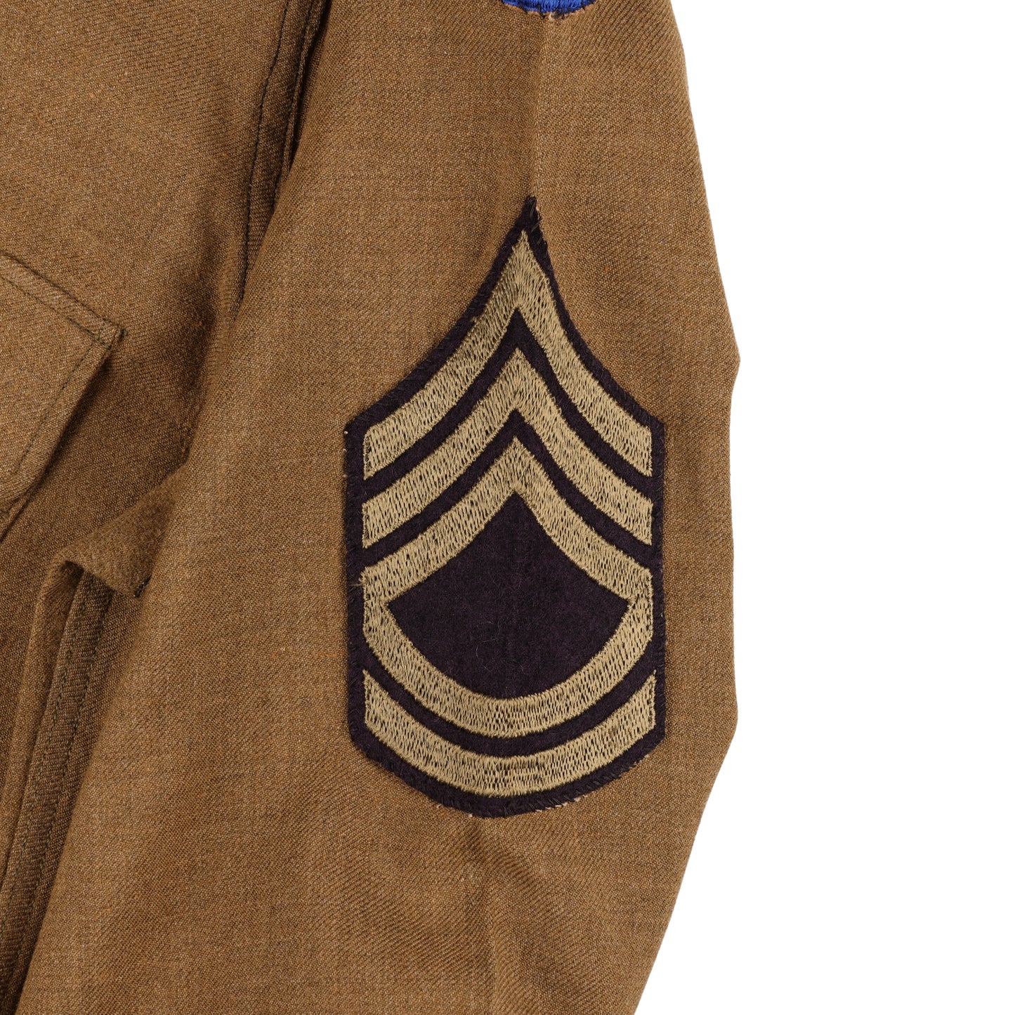 WWII USAAF T/Sgt.'s M37 Wool Service Shirt