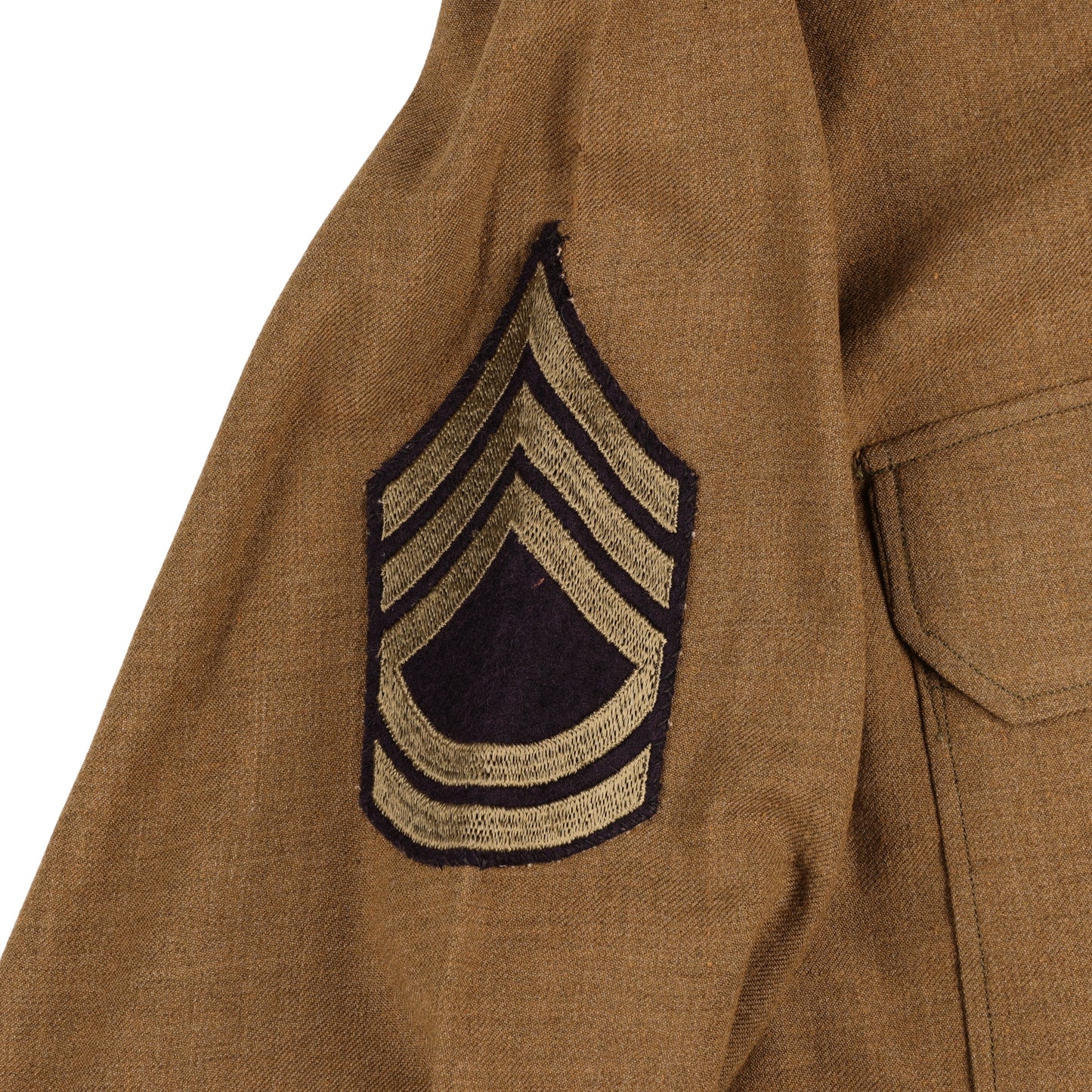 WWII USAAF T/Sgt.'s M37 Wool Service Shirt