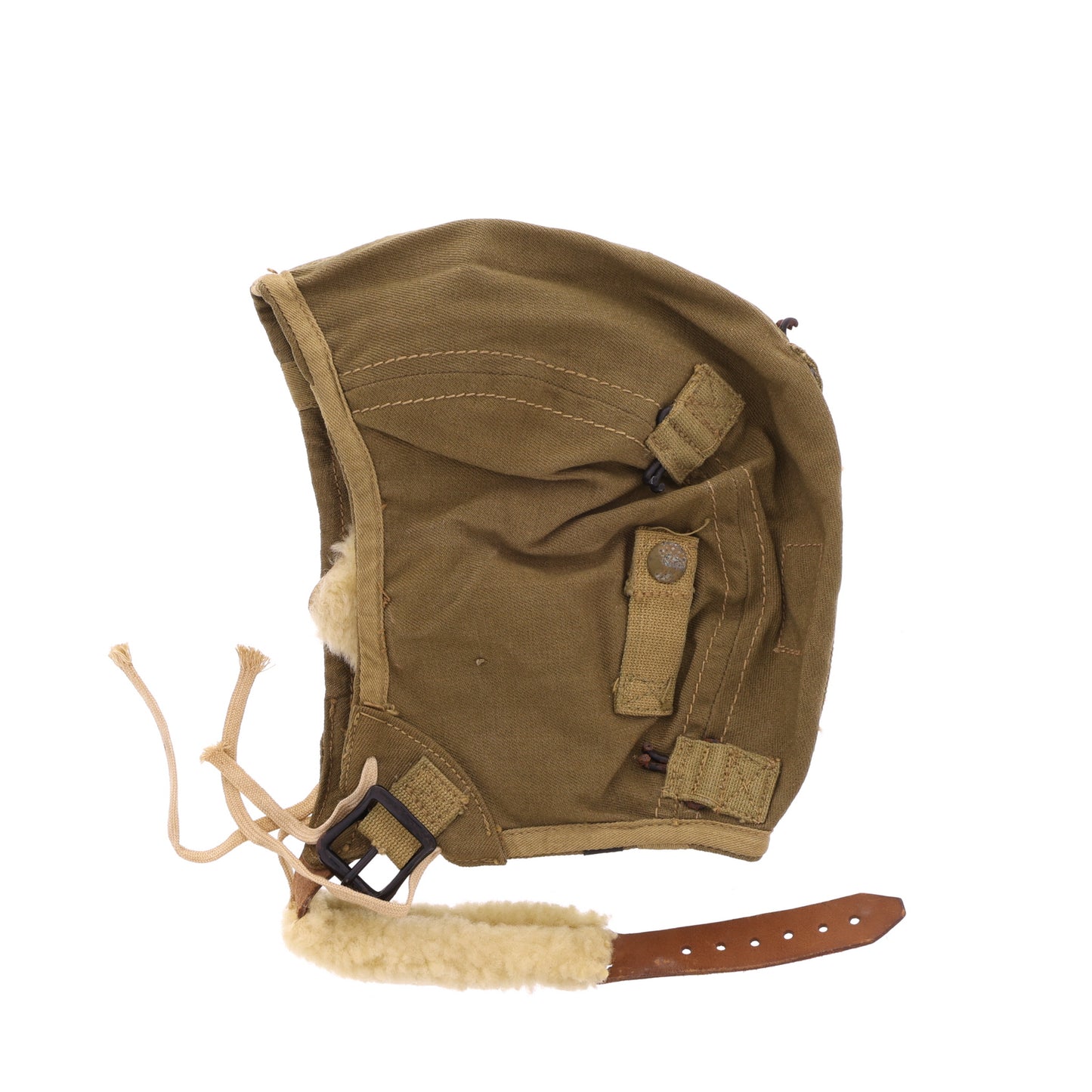 WWII USAAF Type A-9 Summer Flying Helmet (Size Medium)