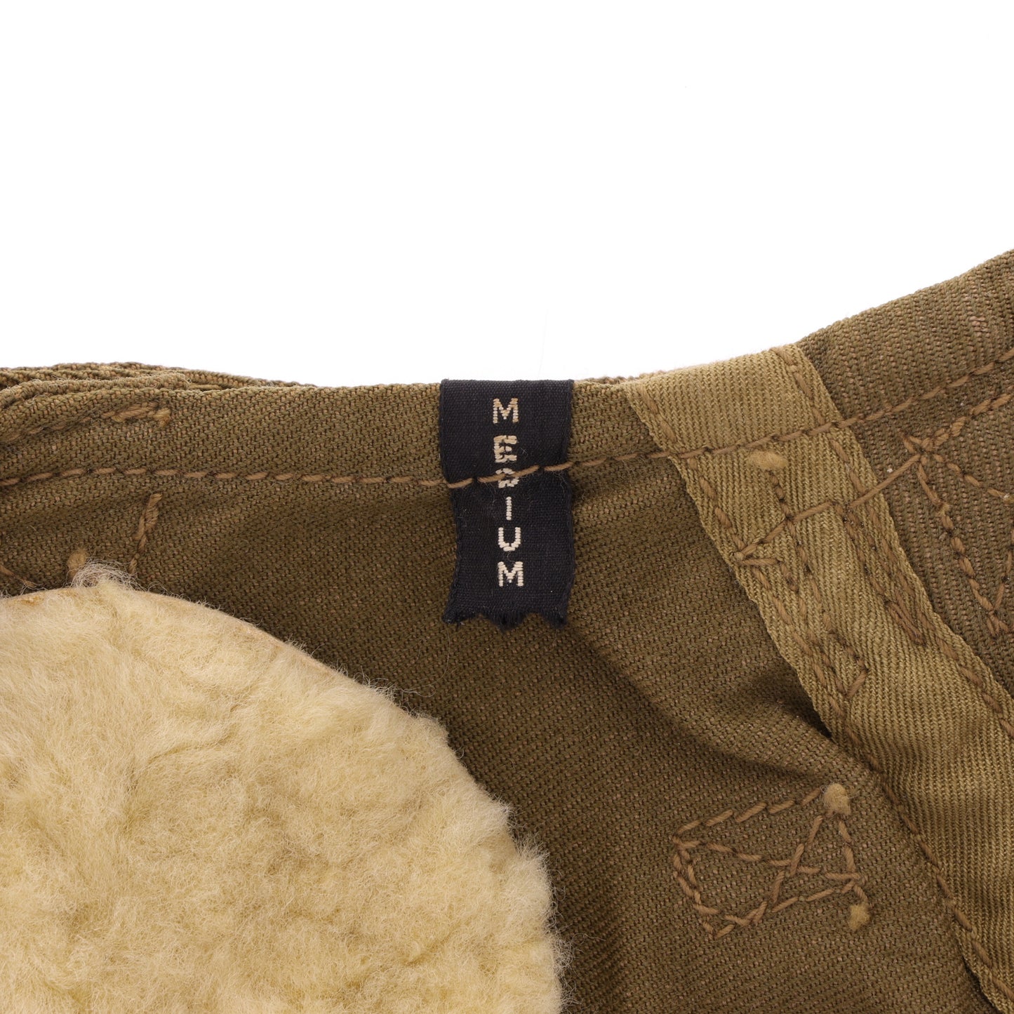 WWII USAAF Type A-9 Summer Flying Helmet (Size Medium)