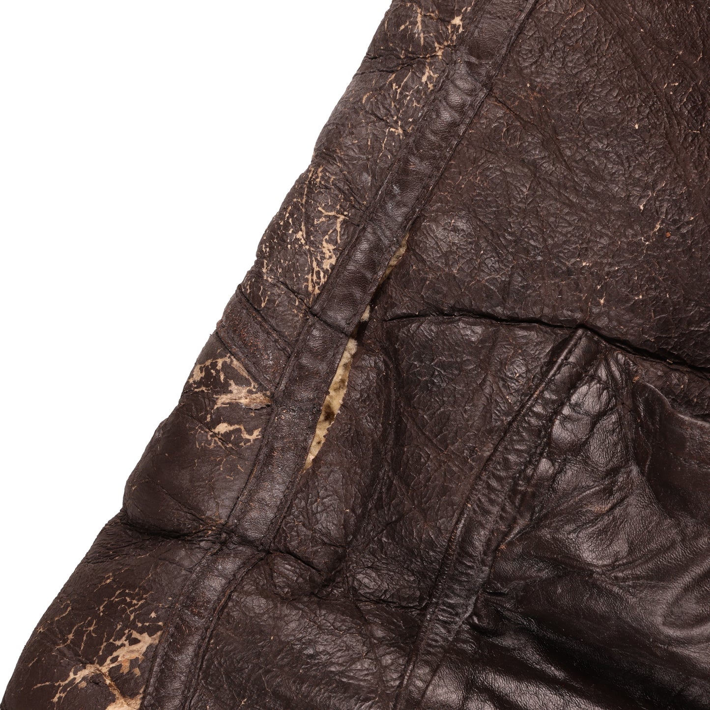 WWII USAAF Type B-1 Sheepskin Flying Trousers with Suspenders by S.H. Knopf Mfg. Co. (Size Small)