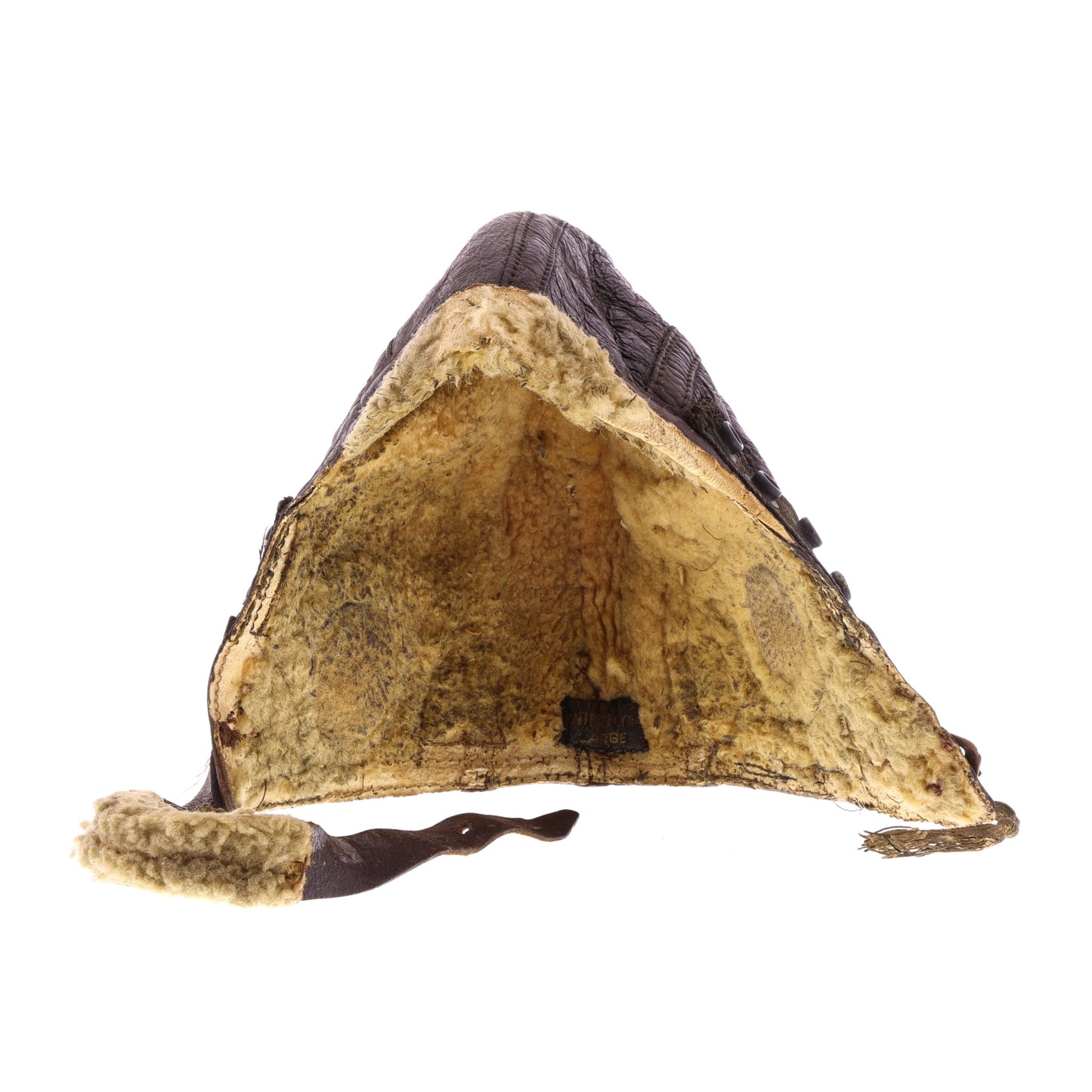 WWII USAAF Type B-5 Winter Flying Helmet (Size Large)