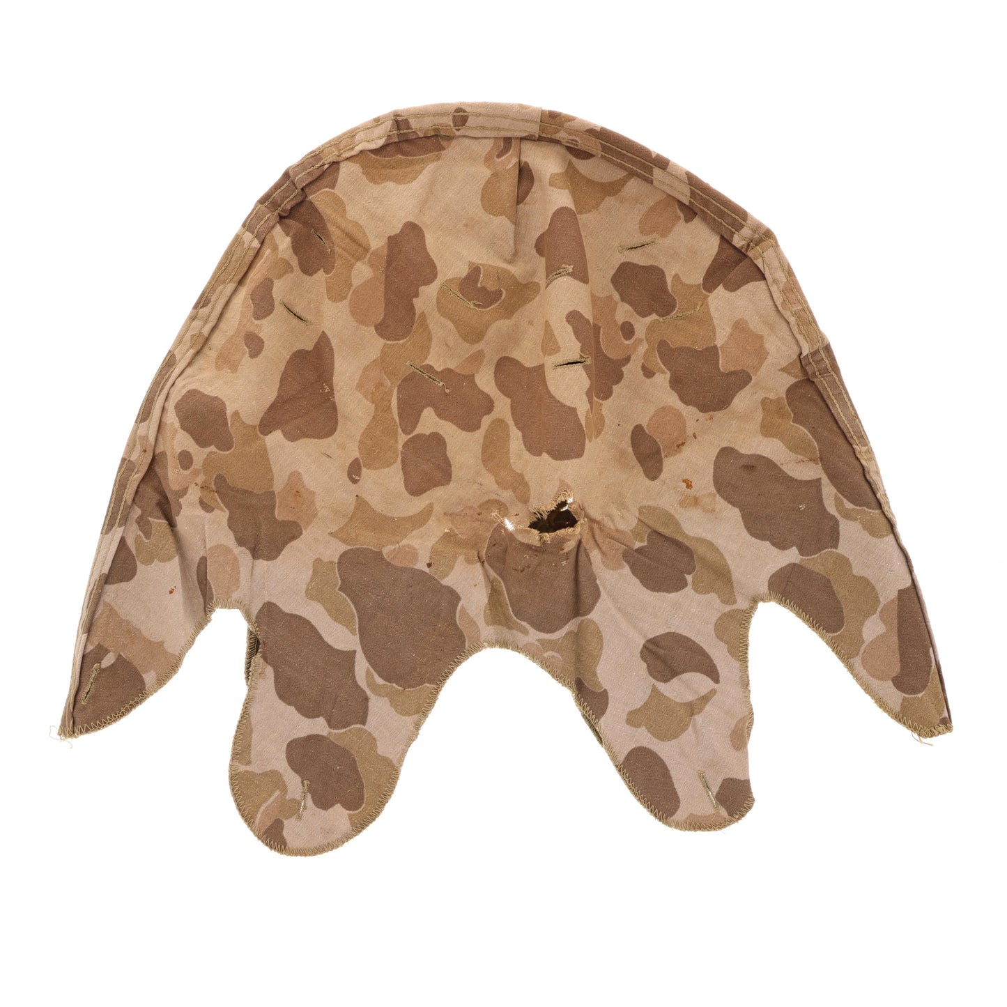 WWII USMC Camouflage M-1 Helmet Cover (First Pattern)