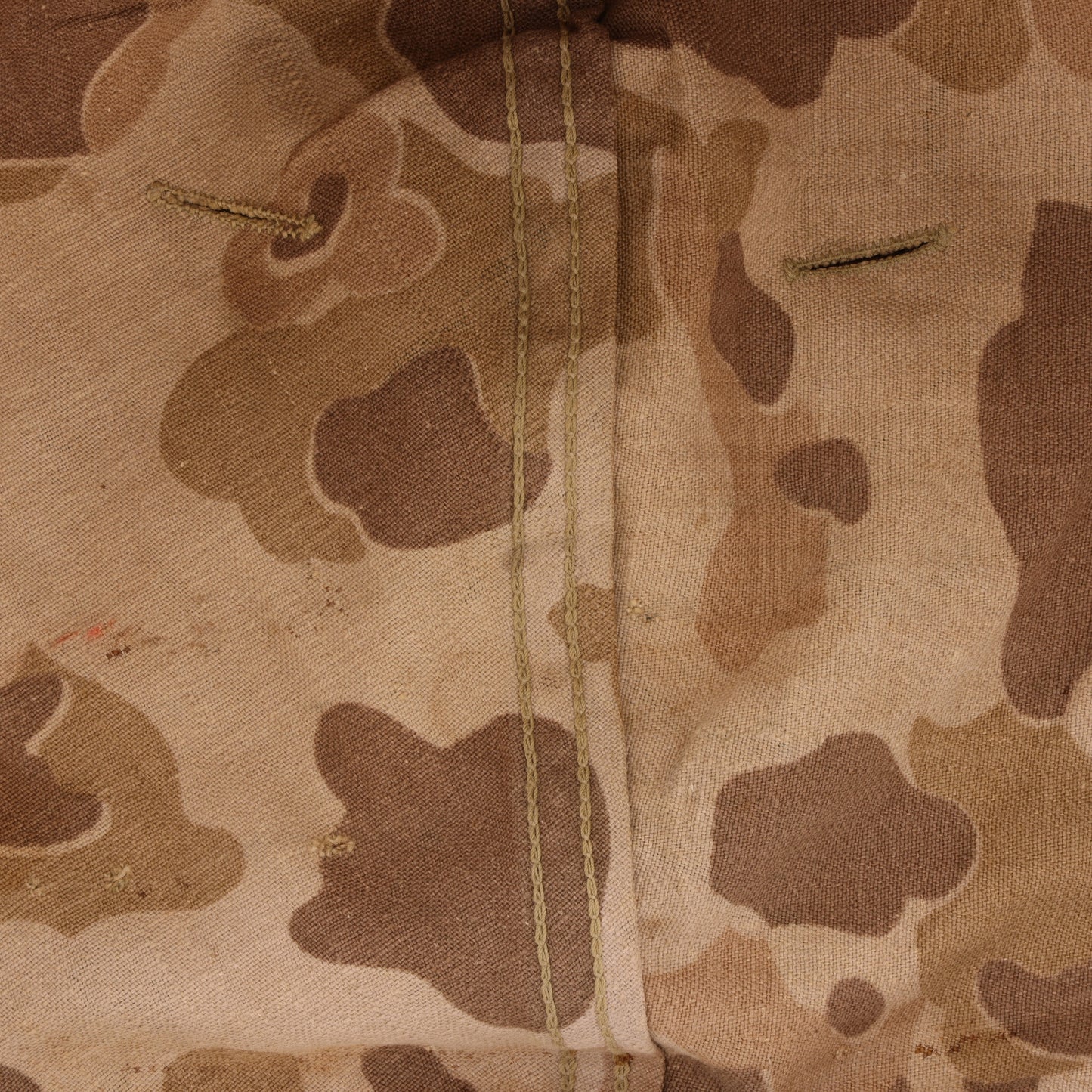WWII USMC Camouflage M-1 Helmet Cover (First Pattern)