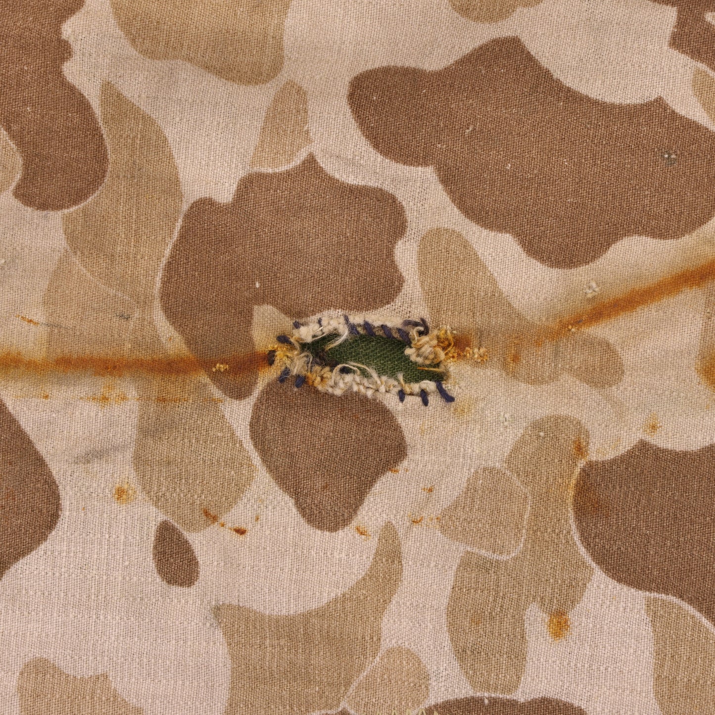 WWII USMC Camouflage M-1 Helmet Cover (Third Pattern)