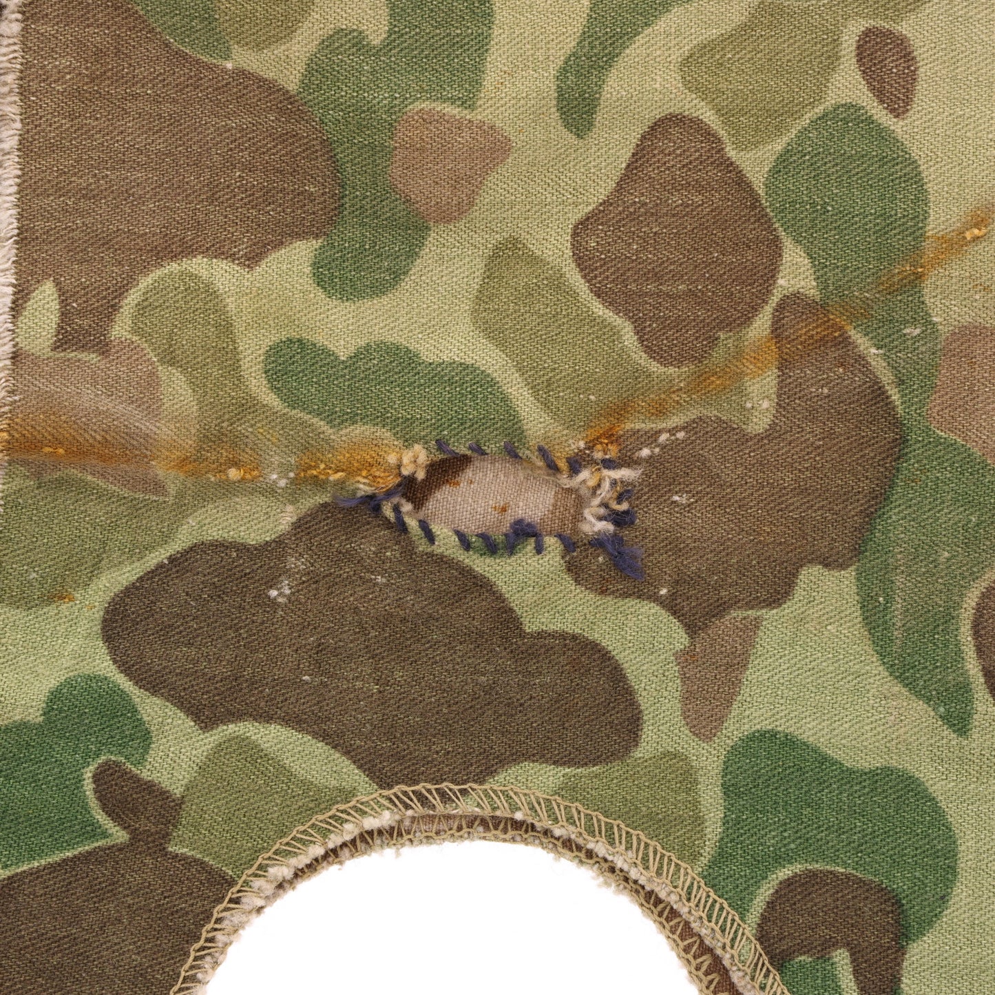 WWII USMC Camouflage M-1 Helmet Cover (Third Pattern)