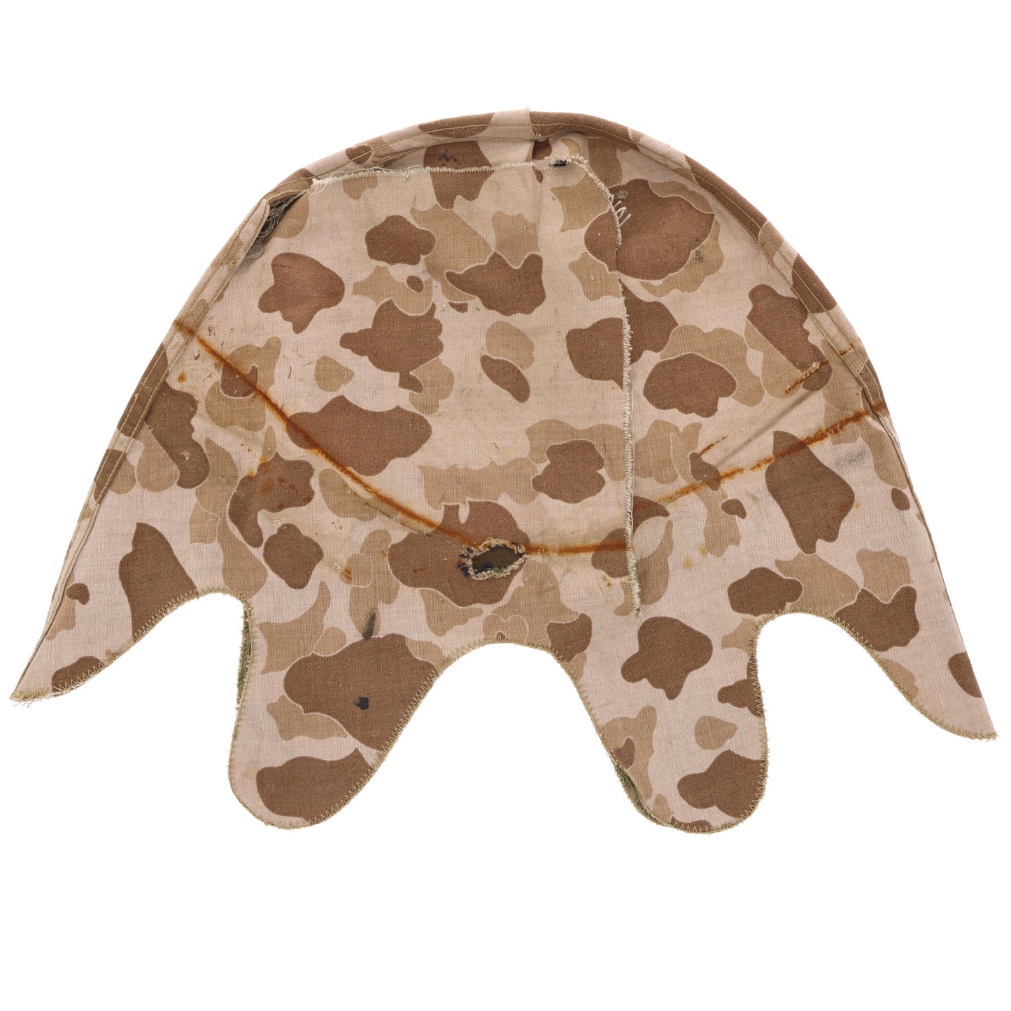 WWII USMC Camouflage M-1 Helmet Cover (Third Pattern)
