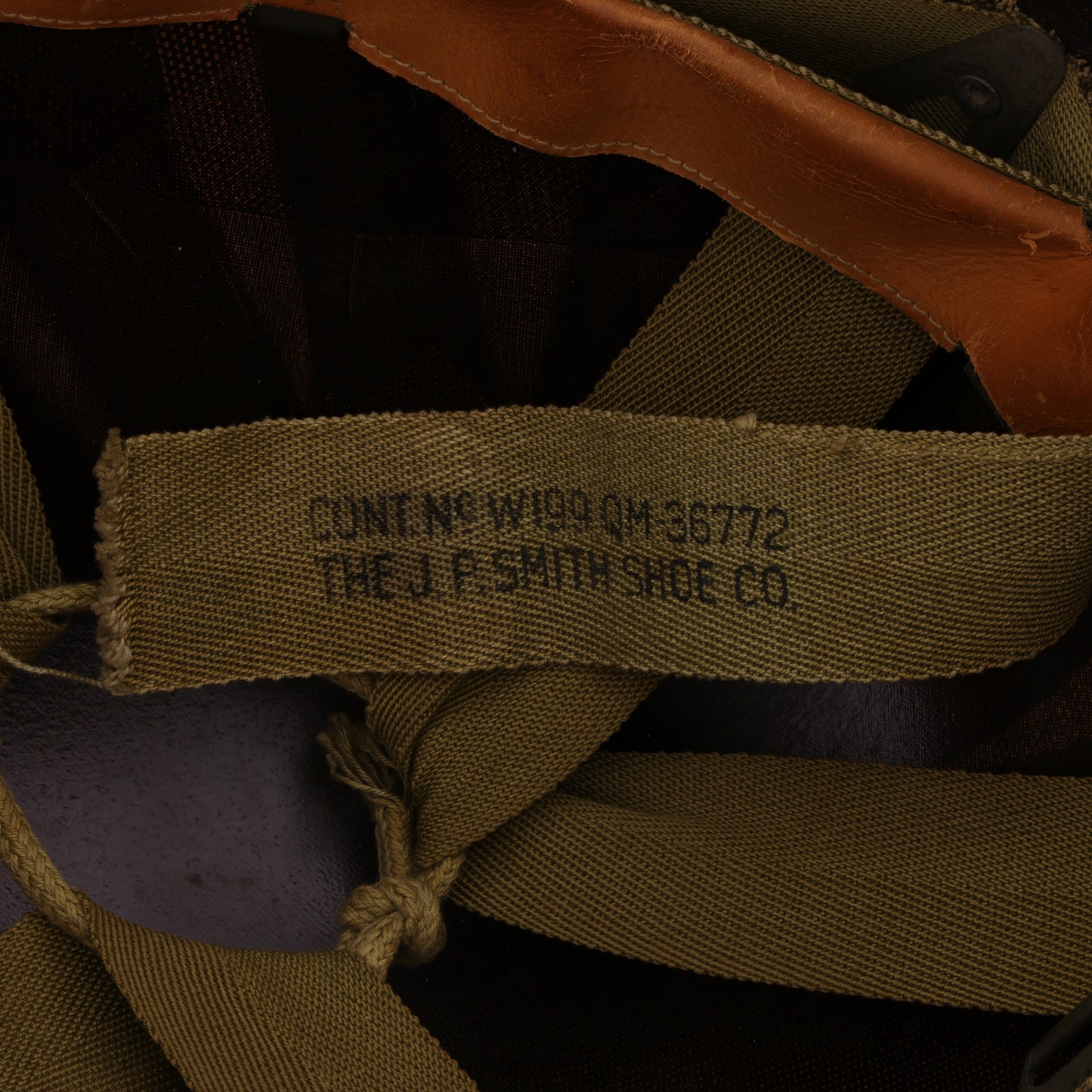 WWII USMC McCord Fixed Loop M-1 Helmet & Westinghouse Liner Set with Camouflage Cover Identified to PFC Bailey C. Naber