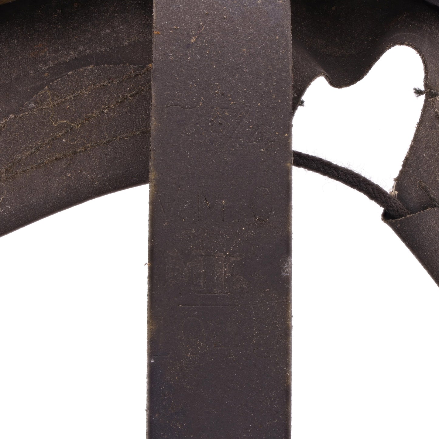 WWII Canadian MK II Helmet Liner with Crown Pad by Viceroy Manufacturing Company Size 7 3/4 (1945)
