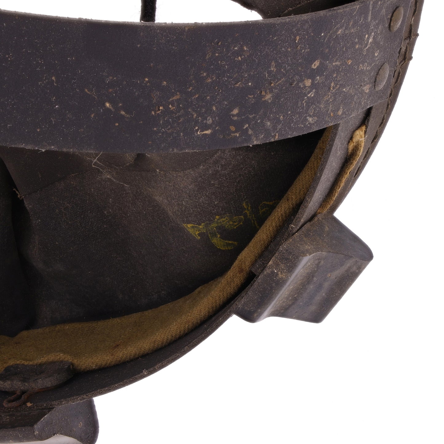 WWII Canadian MK II Helmet Liner with Crown Pad by Viceroy Manufacturing Company Size 7 3/4 (1945)