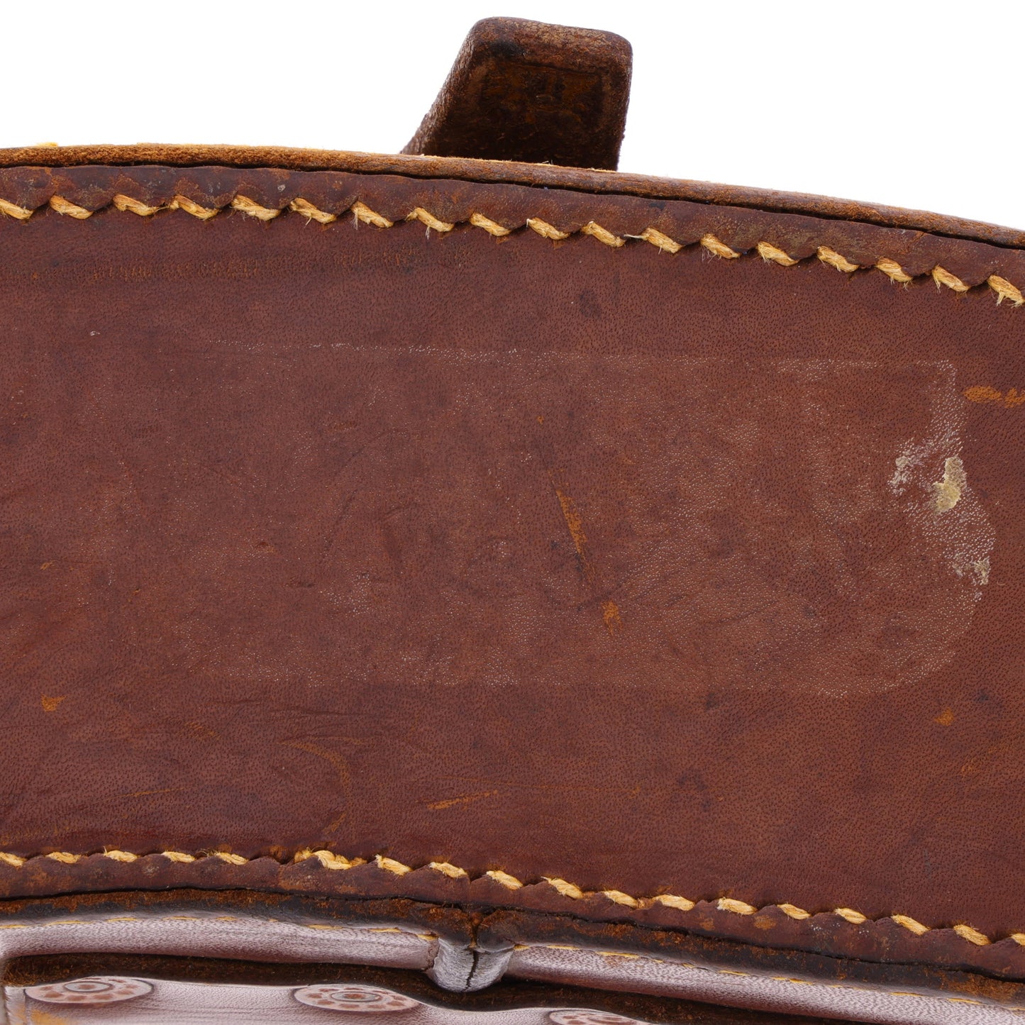 WWII German Dienstglas 6x30 Binoculars by Ernst Leitz with Knopflasche & Leather Case with Integrated Compass