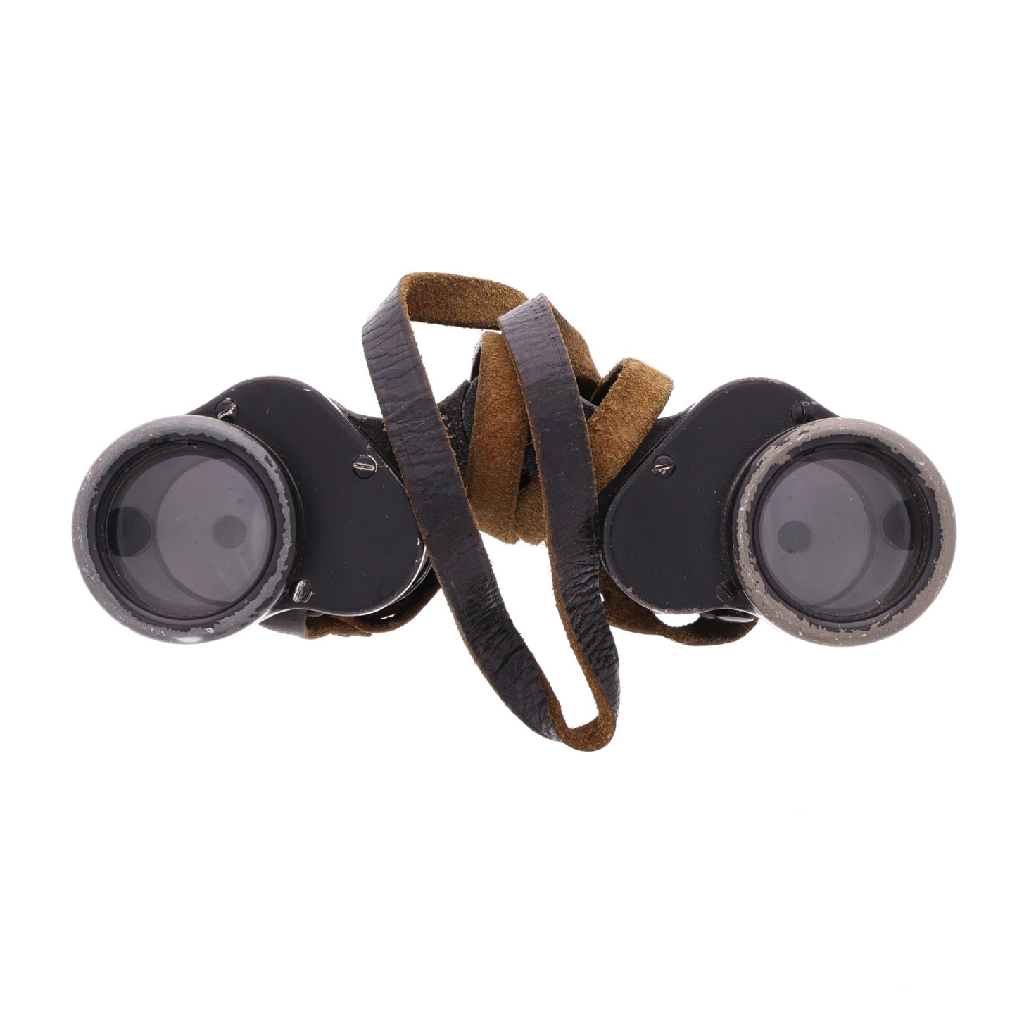 WWII German Dienstglas 6x30 Binoculars by "ddx" Voigtländer & Sohn with Strap
