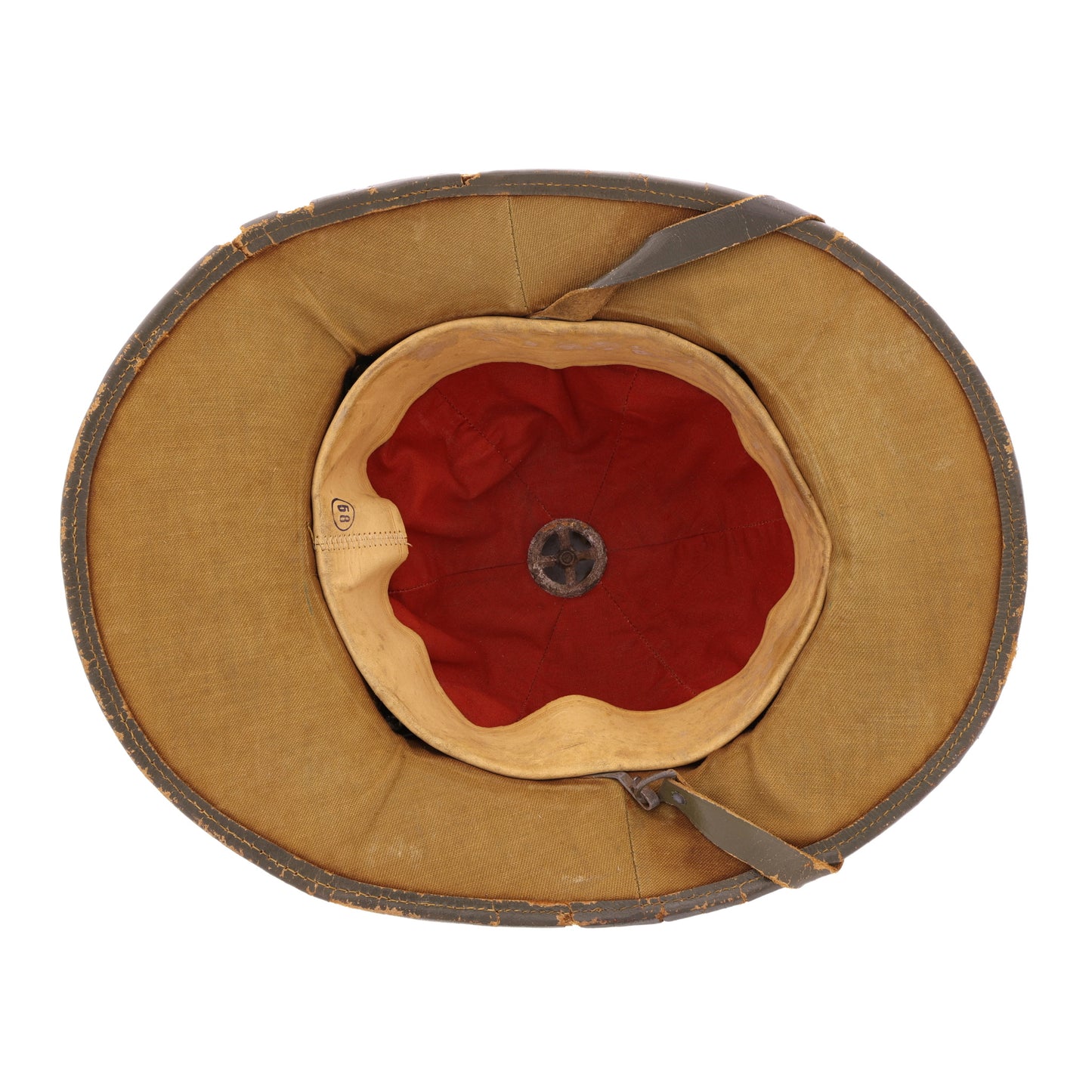 WWII German First Pattern Heer Deutsches Afrikakorps (DAK) Pith Helmet by B.K. Size 58 (1941)