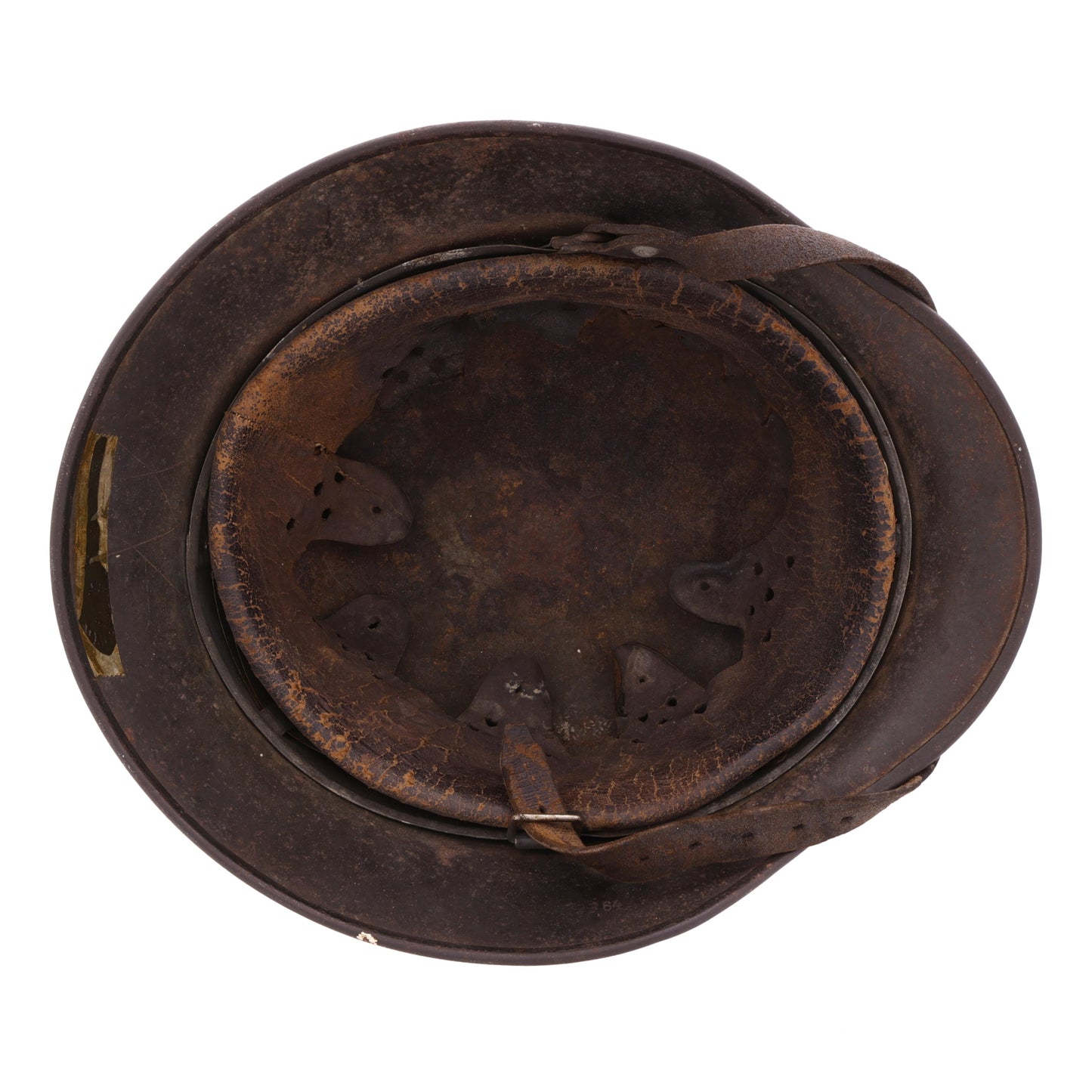 WWII German M40 Single Decal Heer Helmet (EF64)