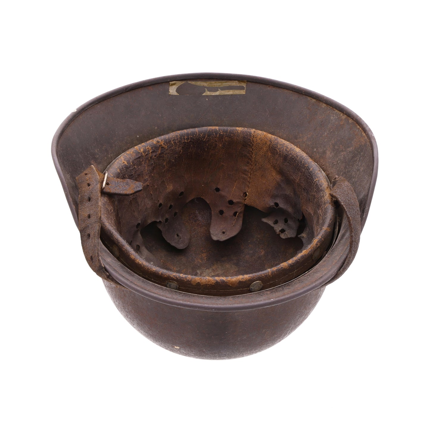 WWII German M40 Single Decal Heer Helmet (EF64)