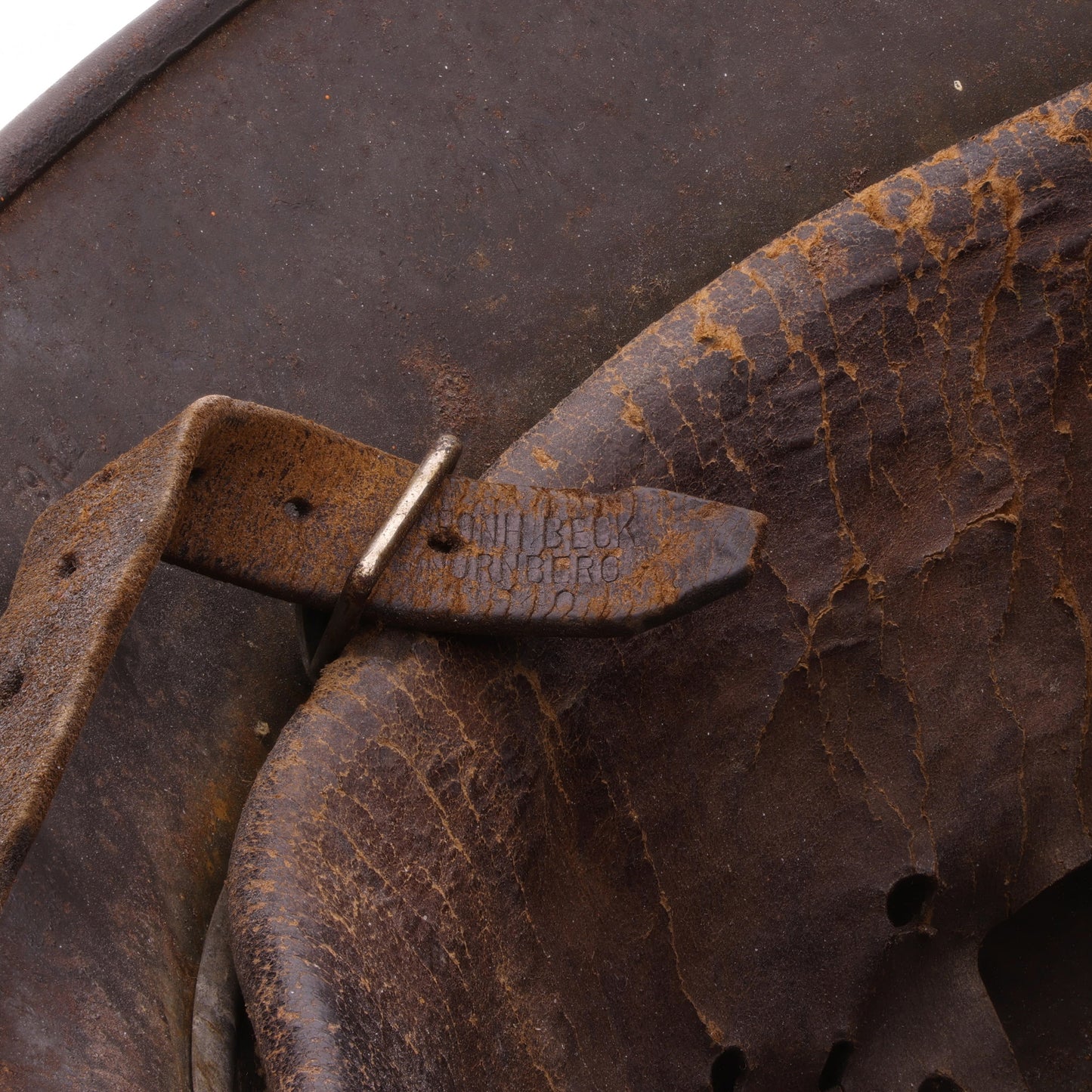WWII German M40 Single Decal Heer Helmet (EF64)