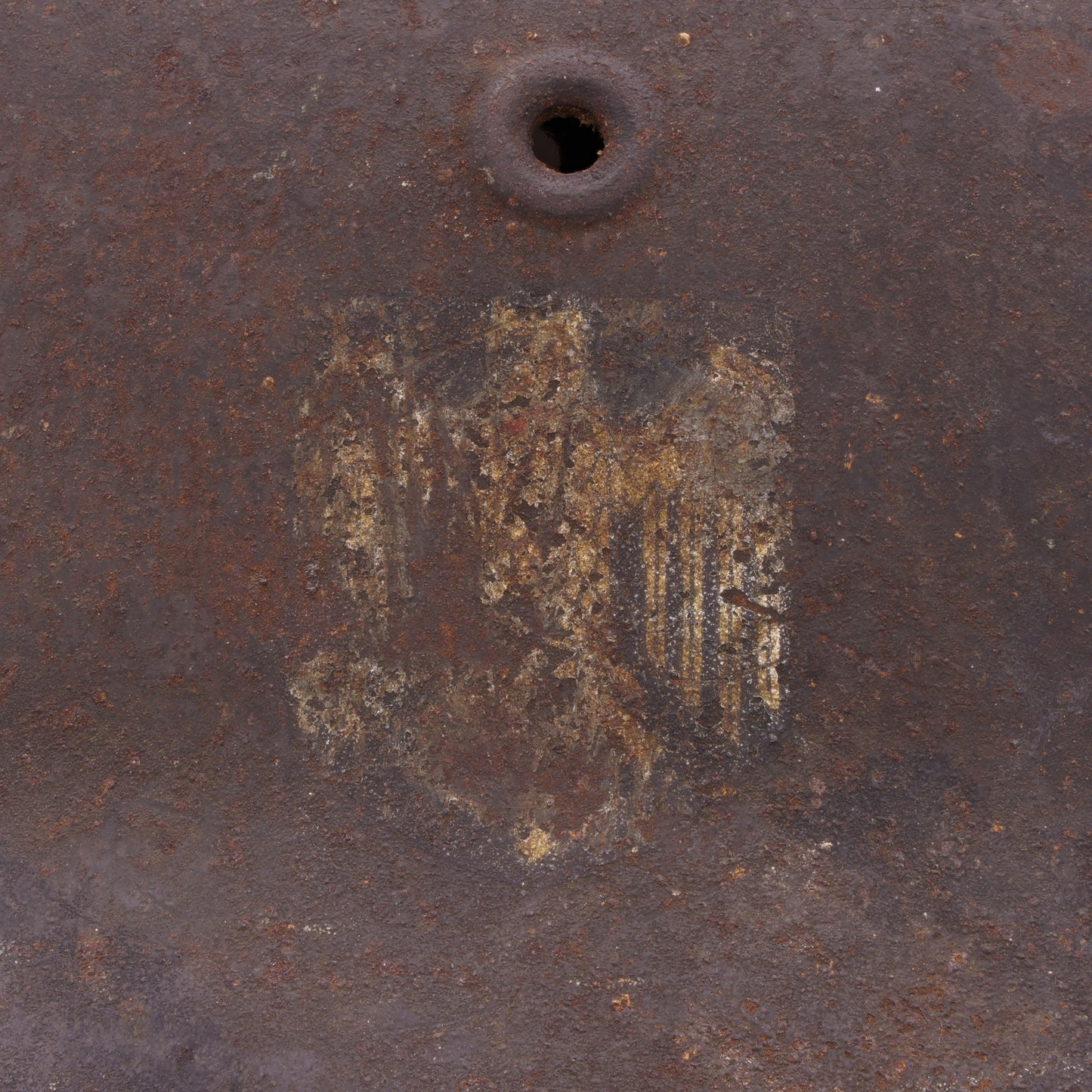 WWII German M40 Single Decal Heer Helmet (EF64)