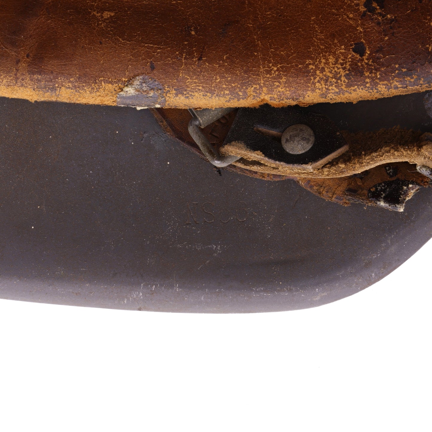 WWII German M42 Single Decal Luftwaffe Helmet (NS66)