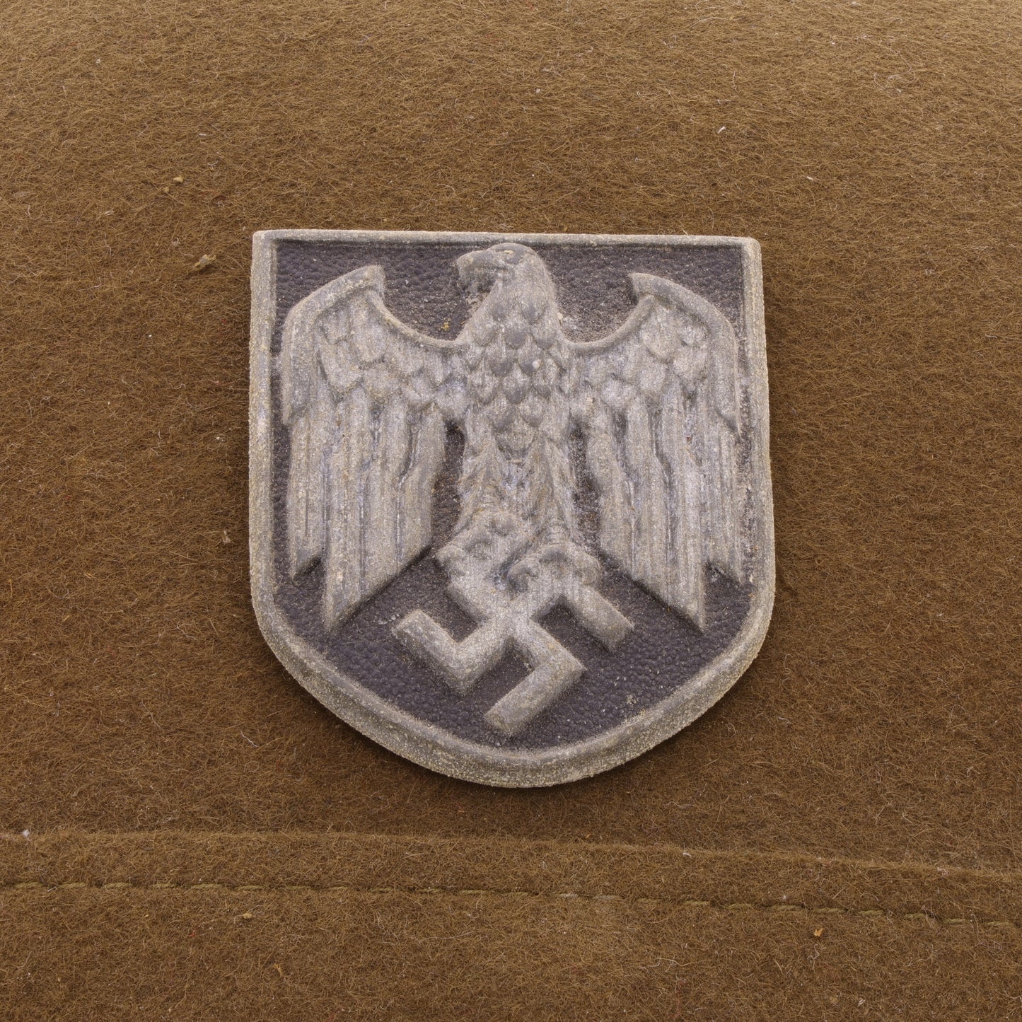 WWII German Second Pattern Heer Deutsches Afrikakorps (DAK) Pith Helmet by JHS Size 56 (1942)