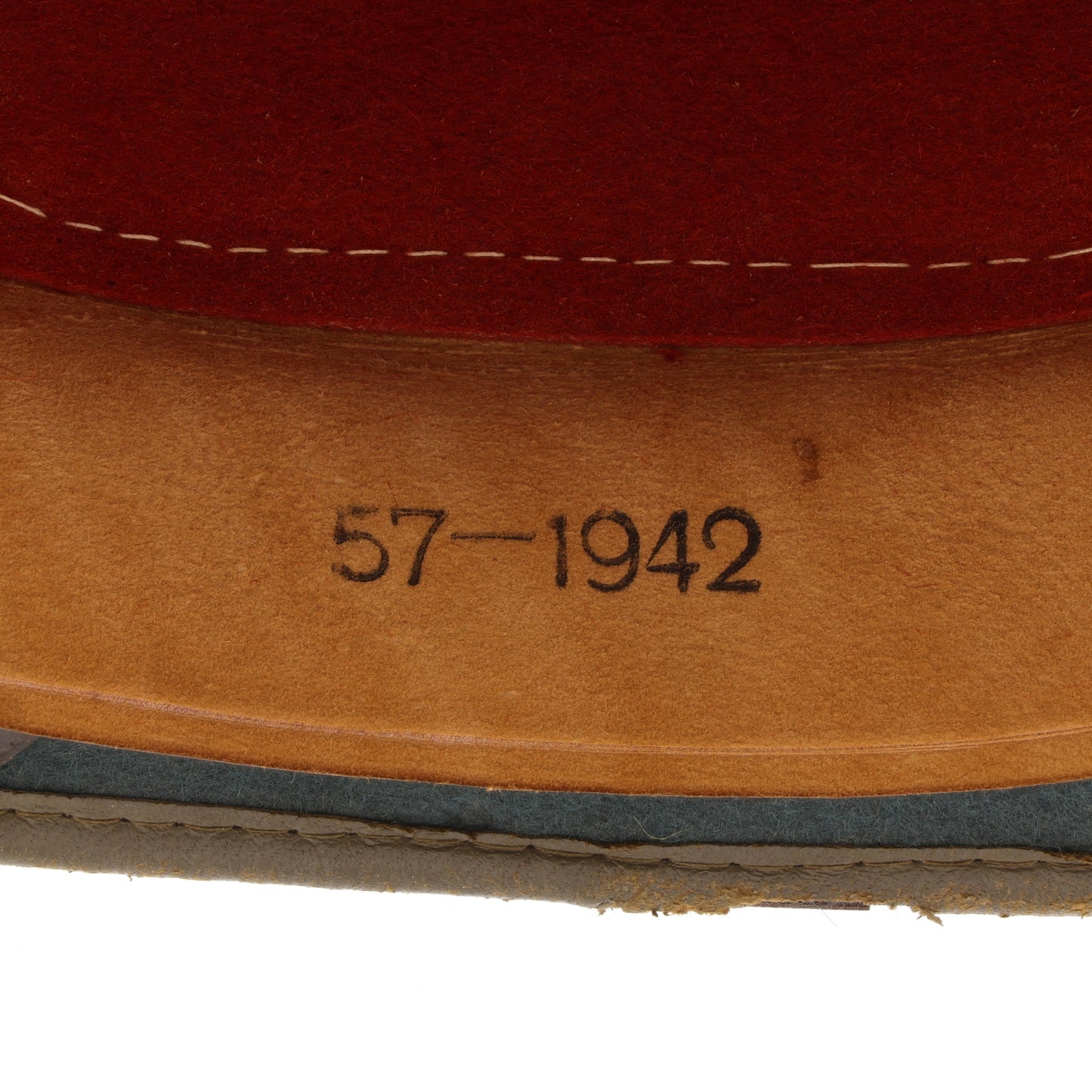 WWII German Second Pattern Heer Deutsches Afrikakorps (DAK) Pith Helmet by JHS Size 57 (1942)