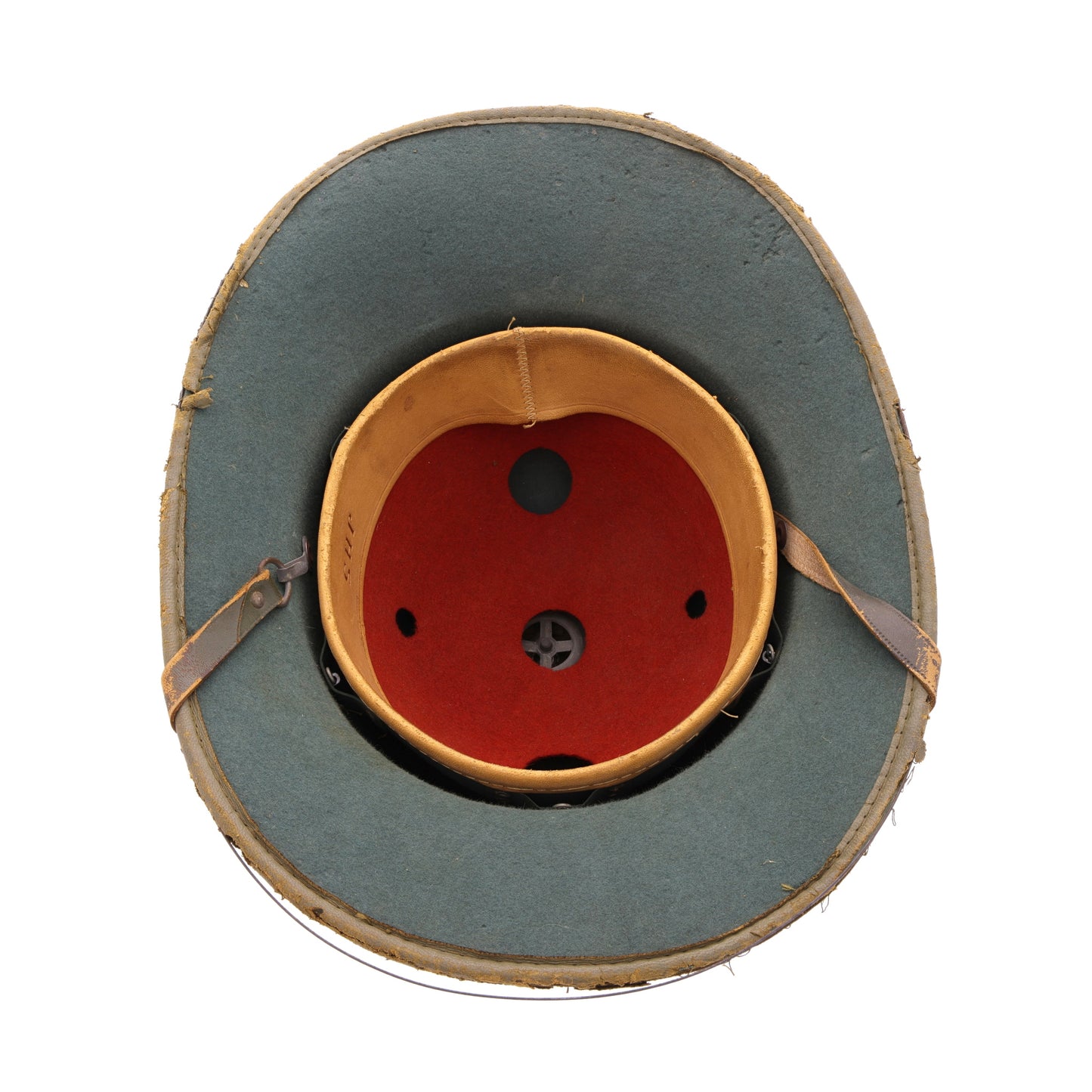 WWII German Second Pattern Heer Deutsches Afrikakorps (DAK) Pith Helmet by JHS Size 57 (1942)