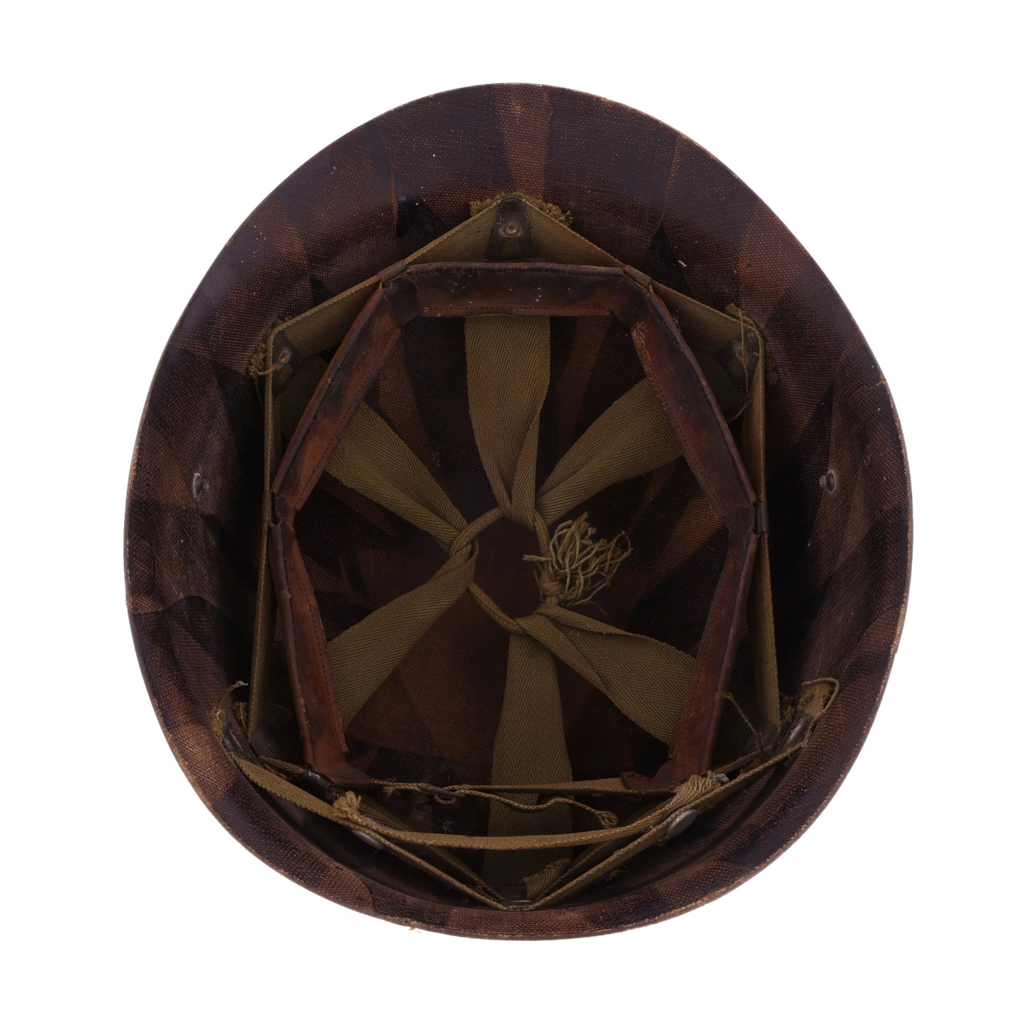 WWII U.S. Capac M-1 Helmet Liner with Headband & Neckband (1943-44)