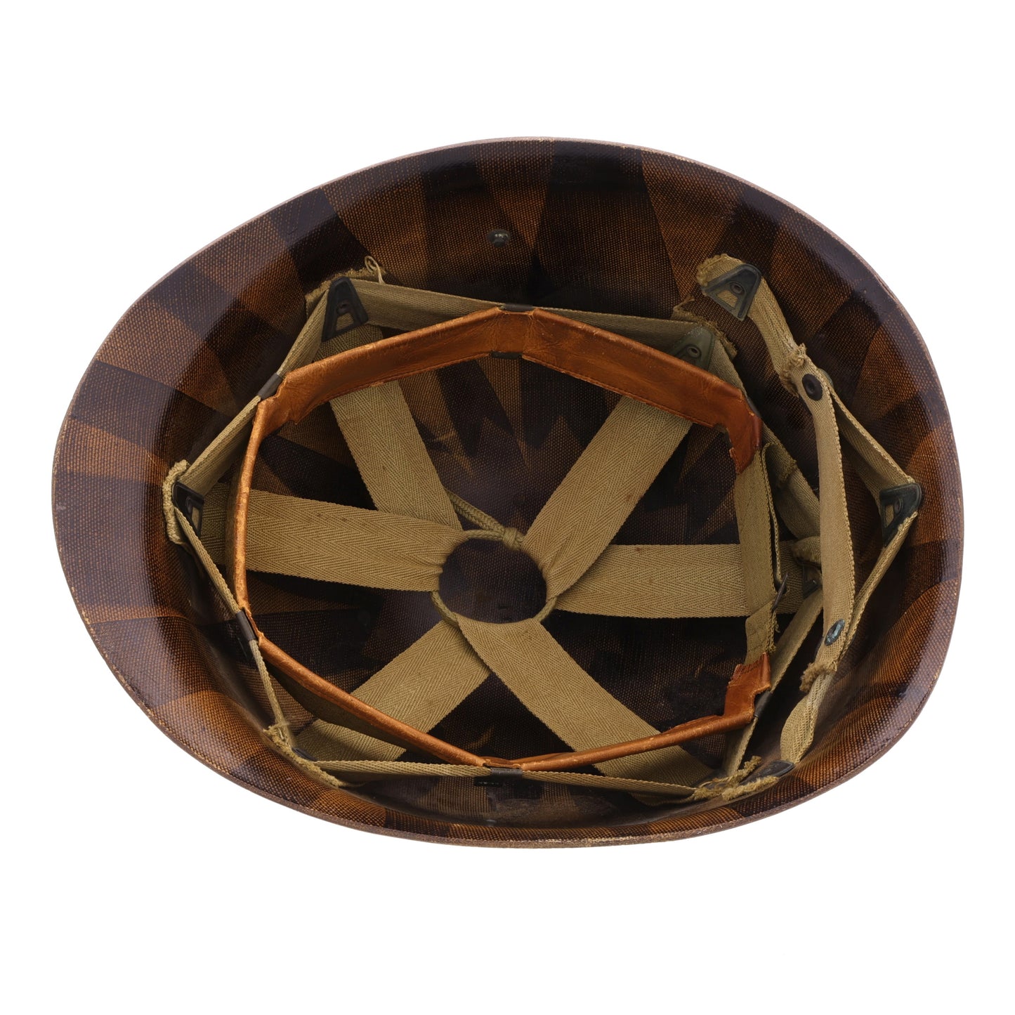 WWII U.S. Capac M-1 Helmet Liner with Headband & Neckband (1944-45)