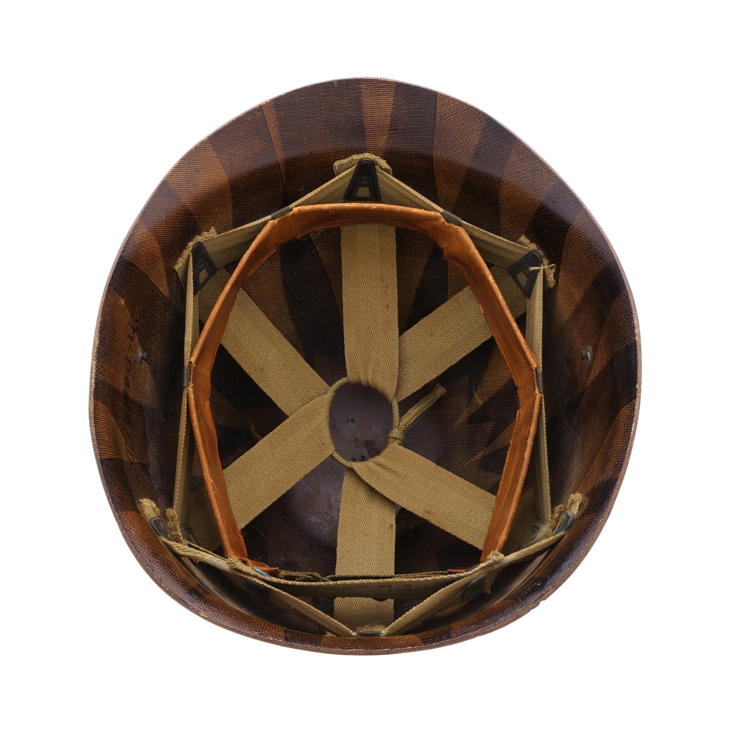 WWII U.S. Capac M-1 Helmet Liner with Headband & Neckband (1944-45)