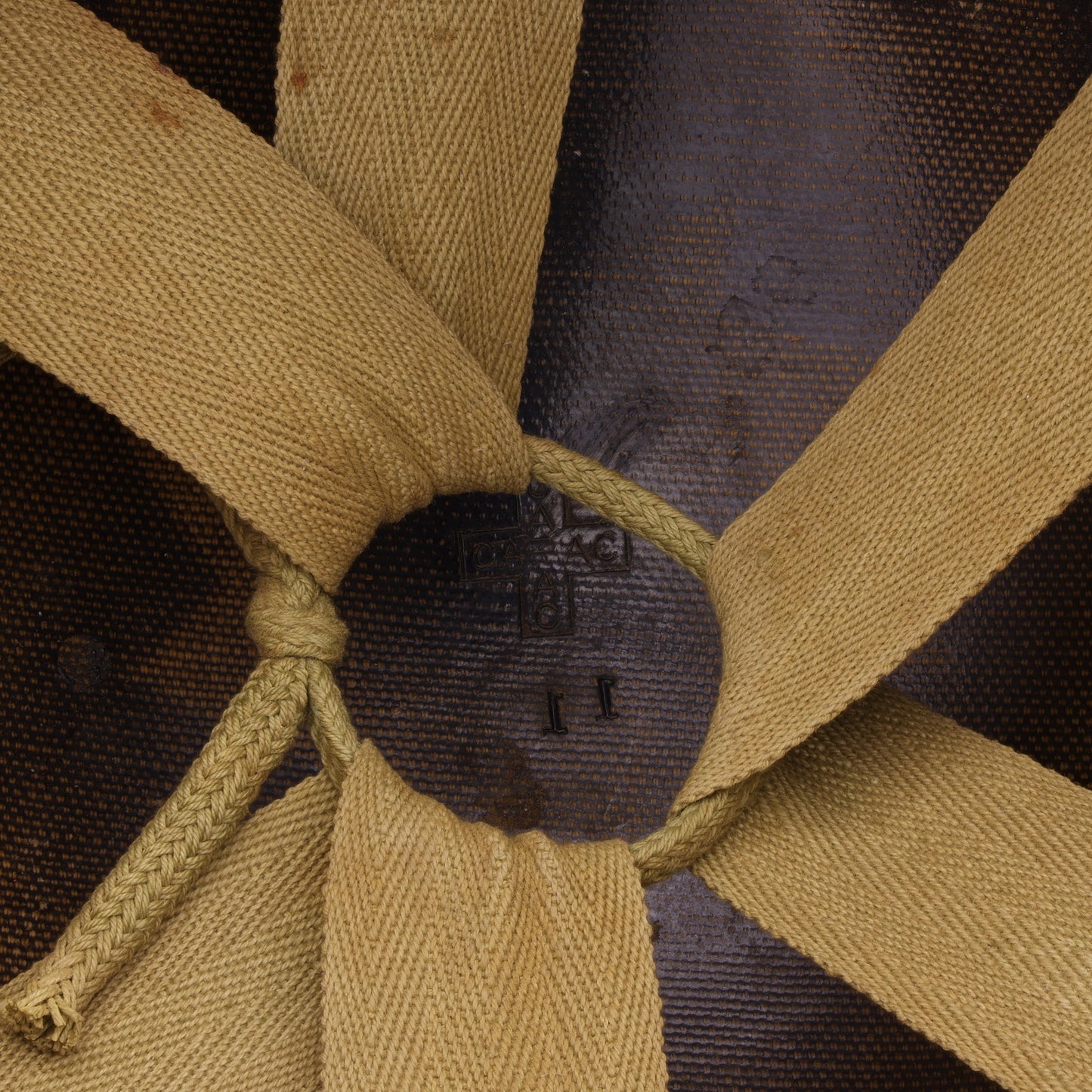 WWII U.S. Capac M-1 Helmet Liner with Headband & Neckband (1944-45)