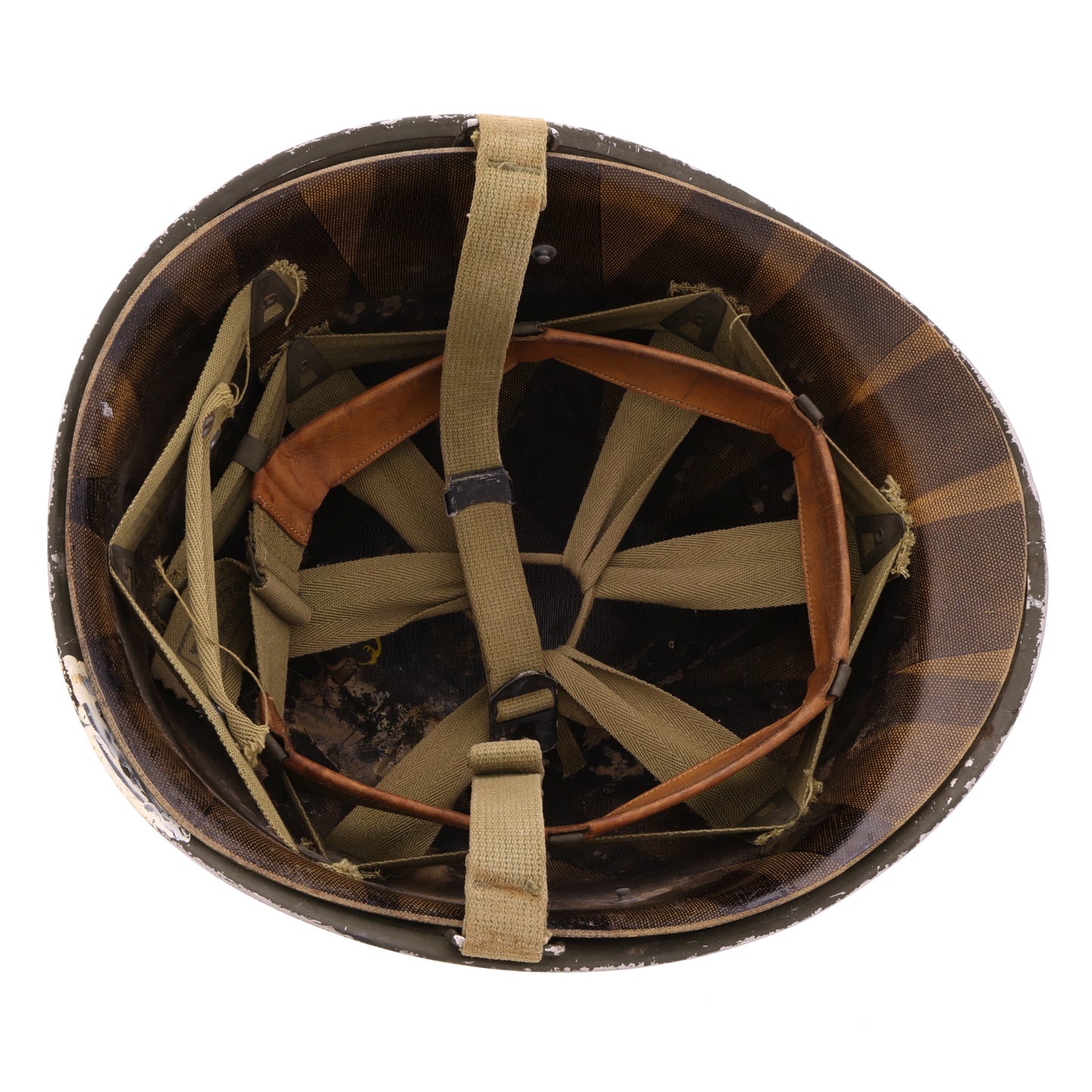 WWII U.S. McCord Fixed Loop M-1 Helmet & Capac Liner Set (1943)