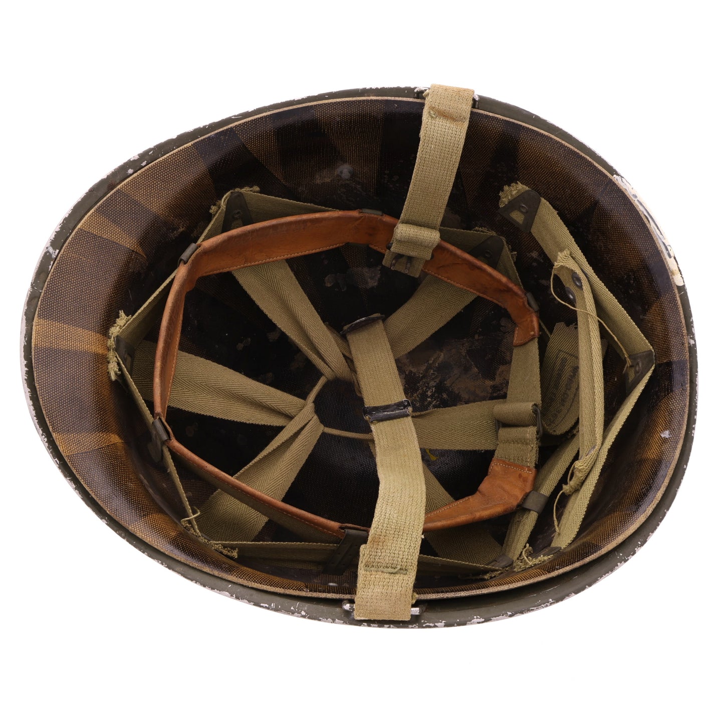 WWII U.S. McCord Fixed Loop M-1 Helmet & Capac Liner Set (1943)