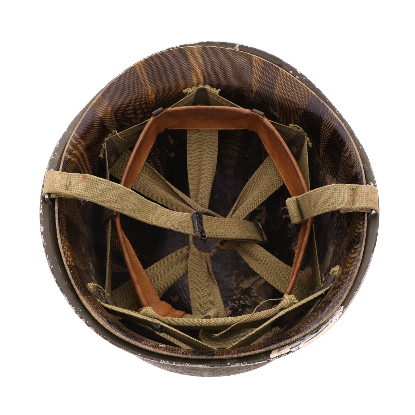 WWII U.S. McCord Fixed Loop M-1 Helmet & Capac Liner Set (1943)