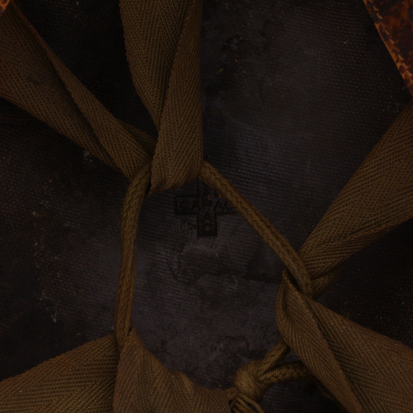 WWII U.S. McCord Fixed Loop M-1 Helmet & Capac Liner Set (1941-43)